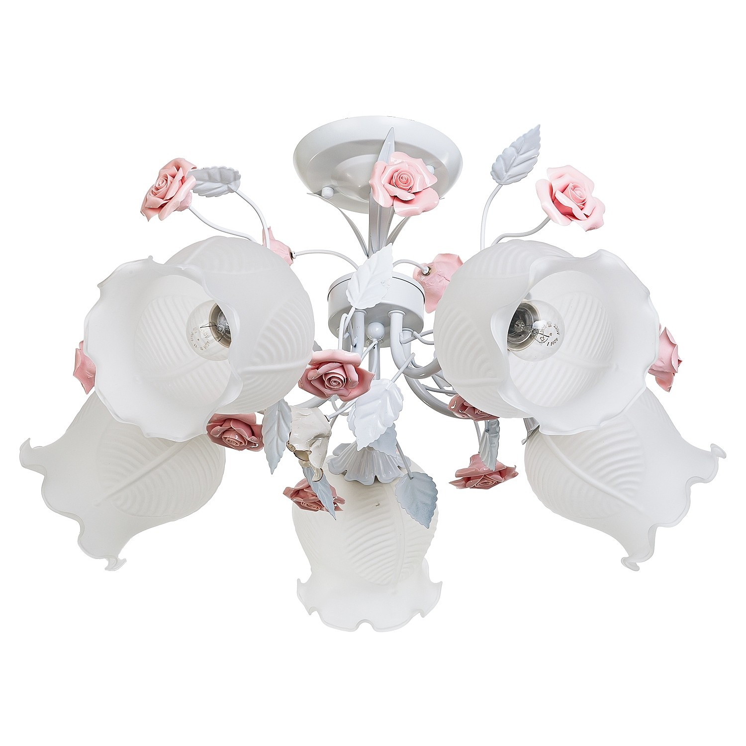 Потолочная люстра ЭкономСвет 33819 33819/5WT WT