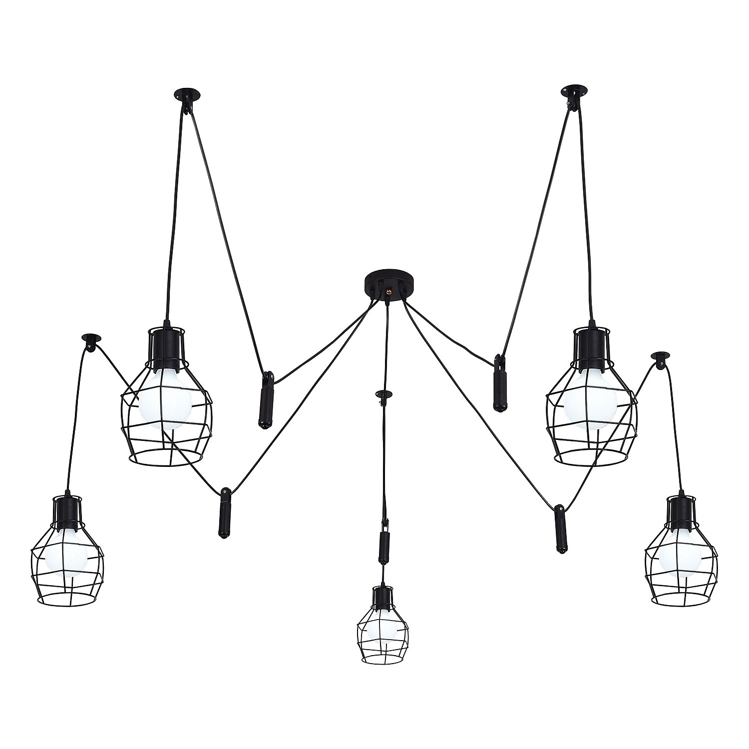 Подвесная люстра ЭкономСвет 41054 41054/5BK