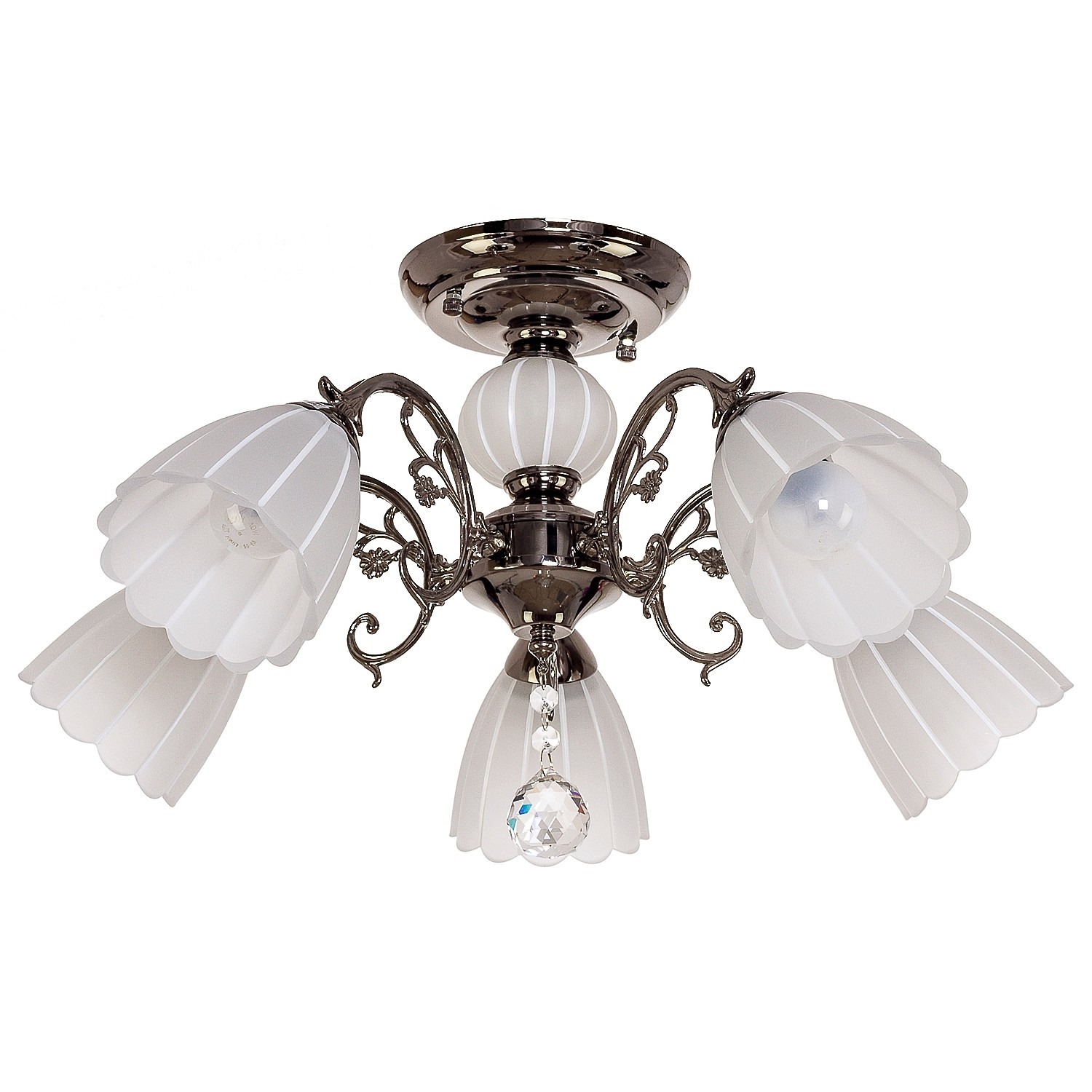 Потолочная люстра ЭкономСвет 4671 4671/5AN WT