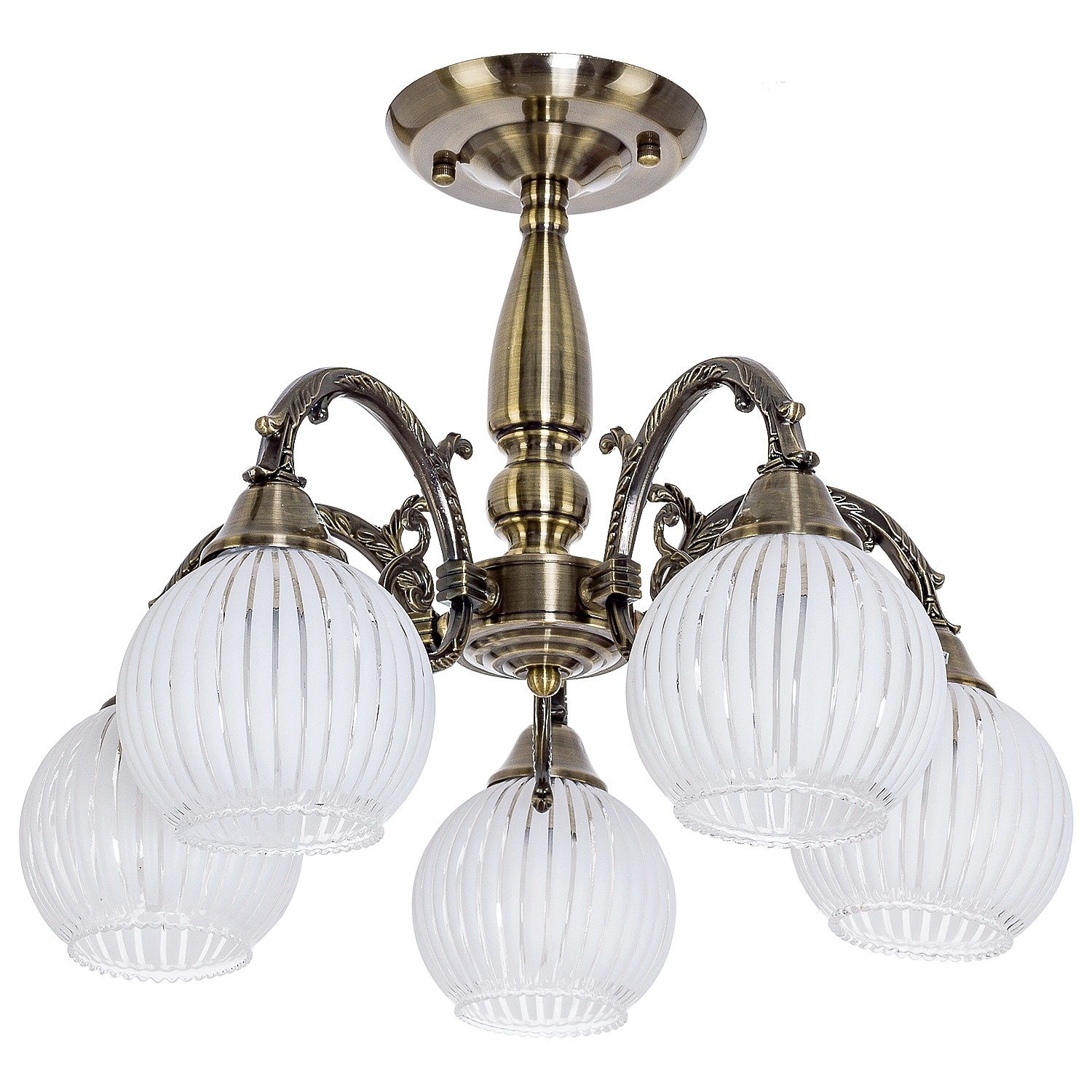 Потолочная люстра ЭкономСвет 50371 50371/5AB WT