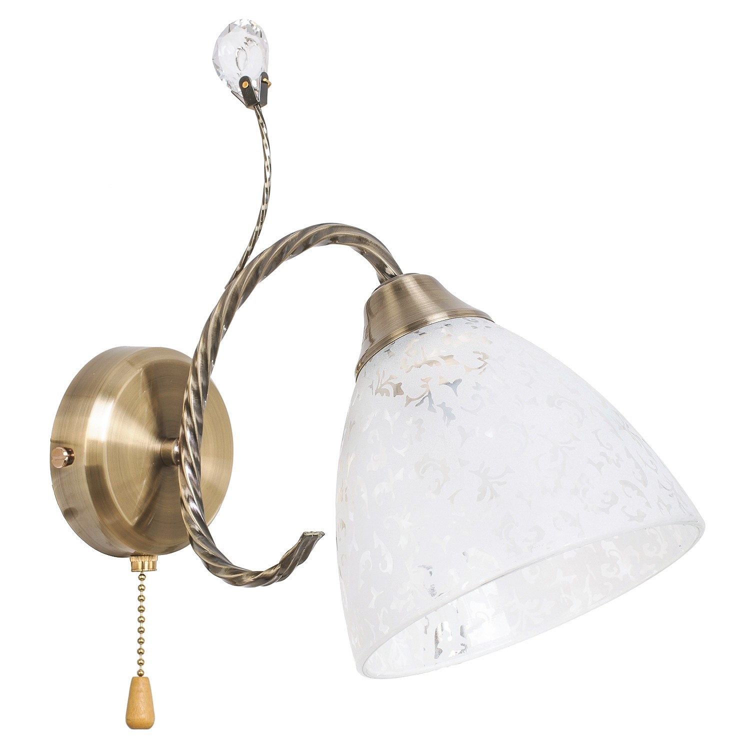 Настенное бра ЭкономСвет 50391 50391/1wAB WT