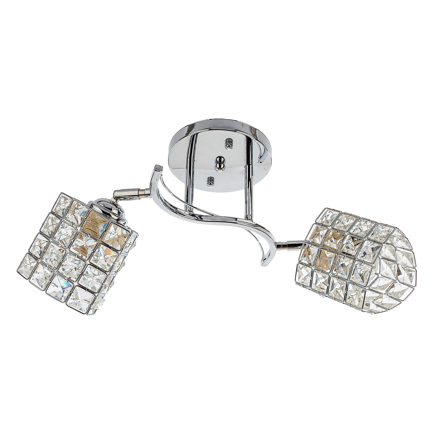 Потолочная люстра ЭкономСвет 50530 50530/2CR WT