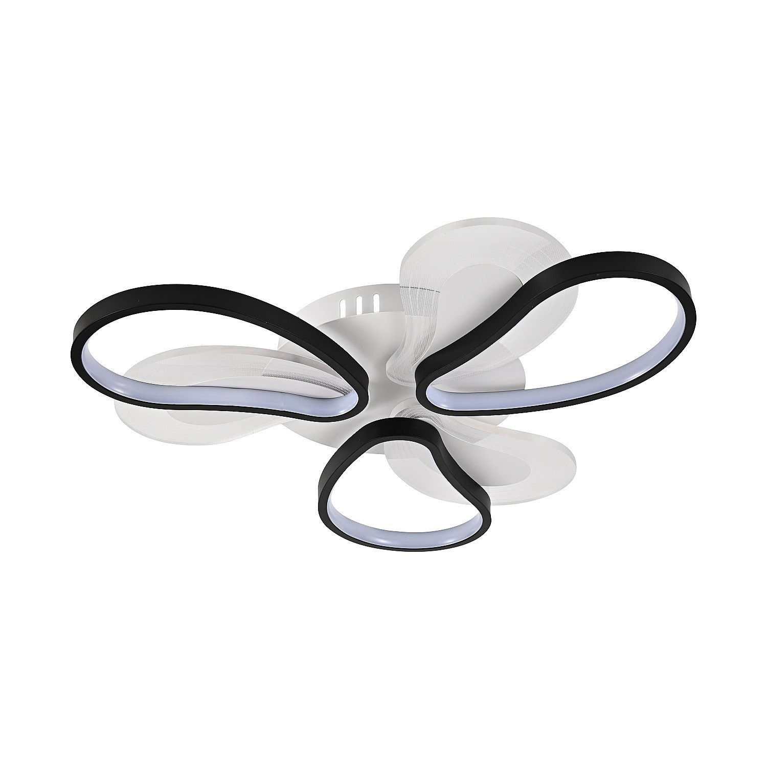 Потолочная люстра ЭкономСвет 51209 51209/3+3WT+BK