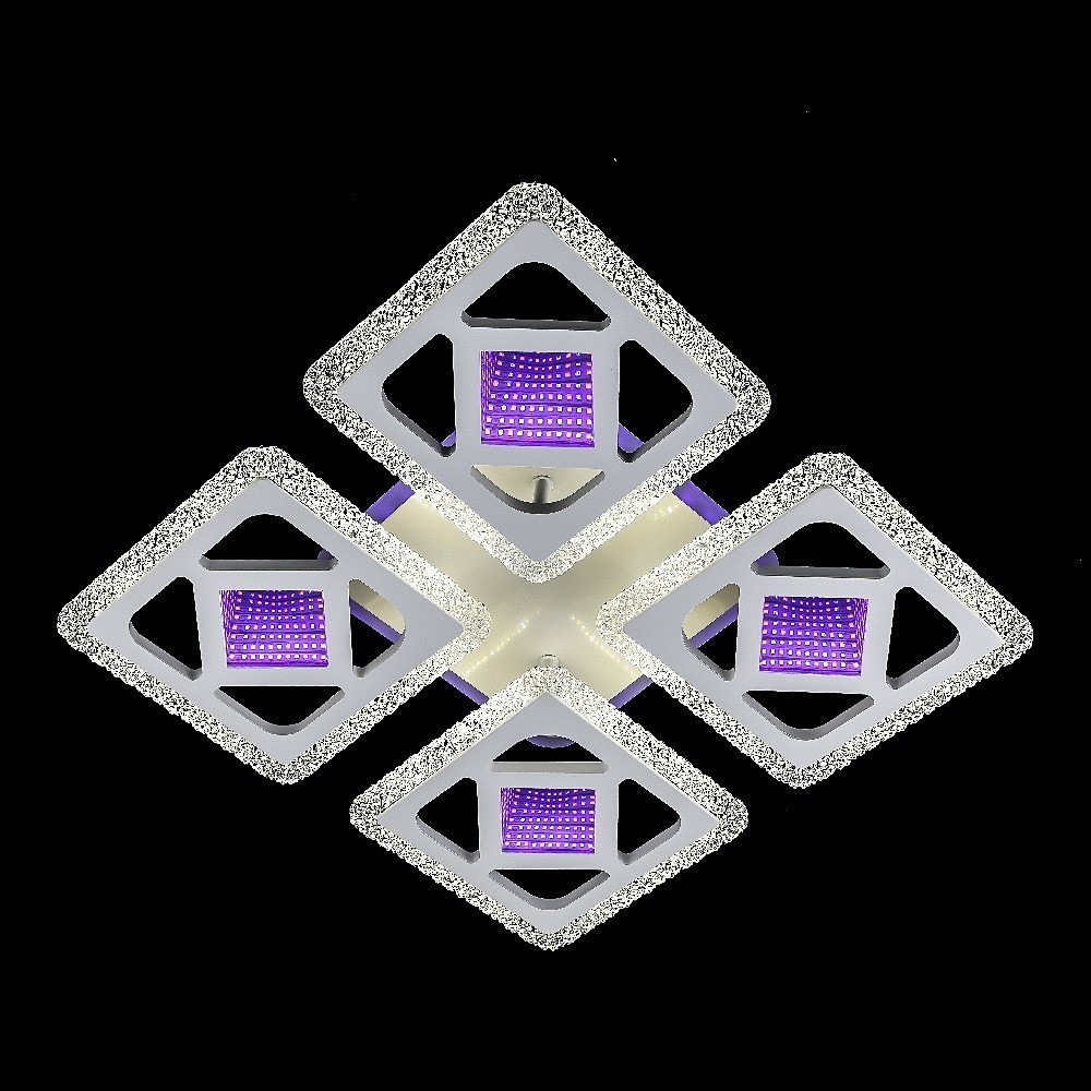 Потолочная люстра ЭкономСвет 51244 51244/4+1WT RBP+3D