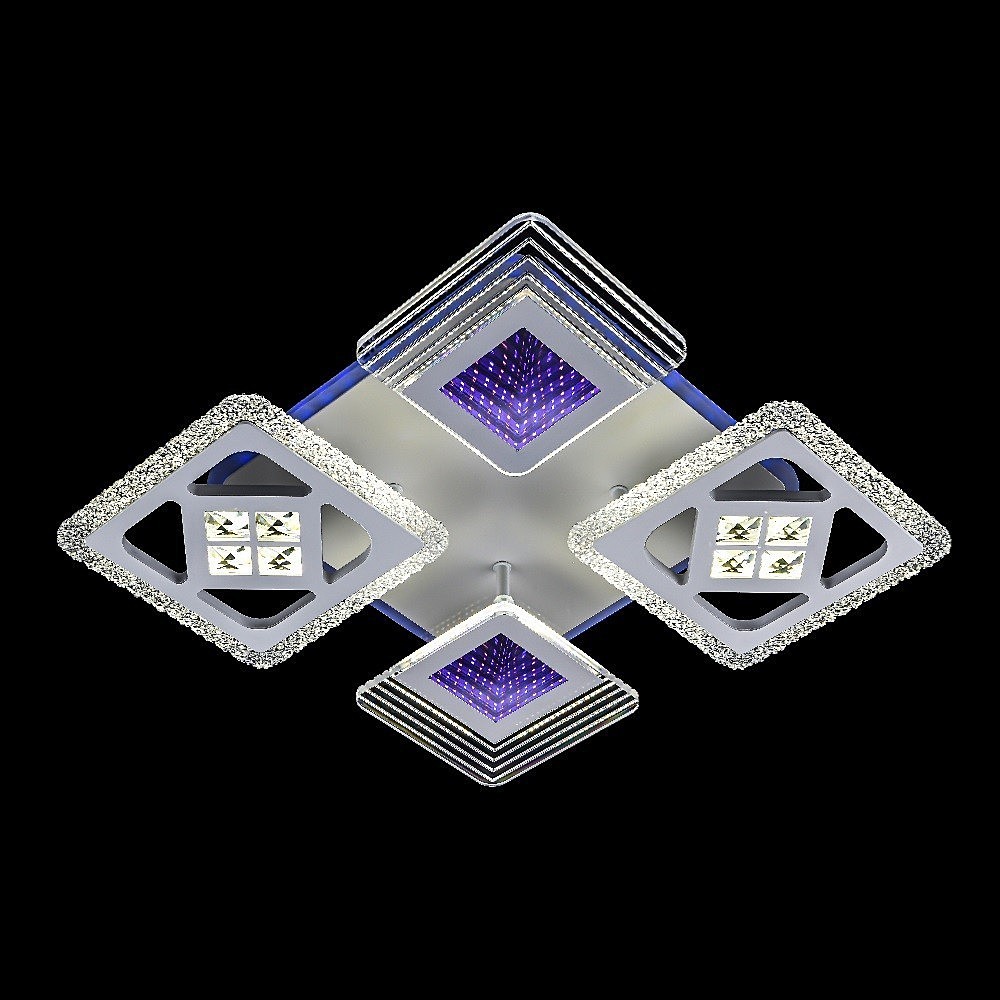 Потолочная люстра ЭкономСвет 51253 51253/4+1WT RBP+3D