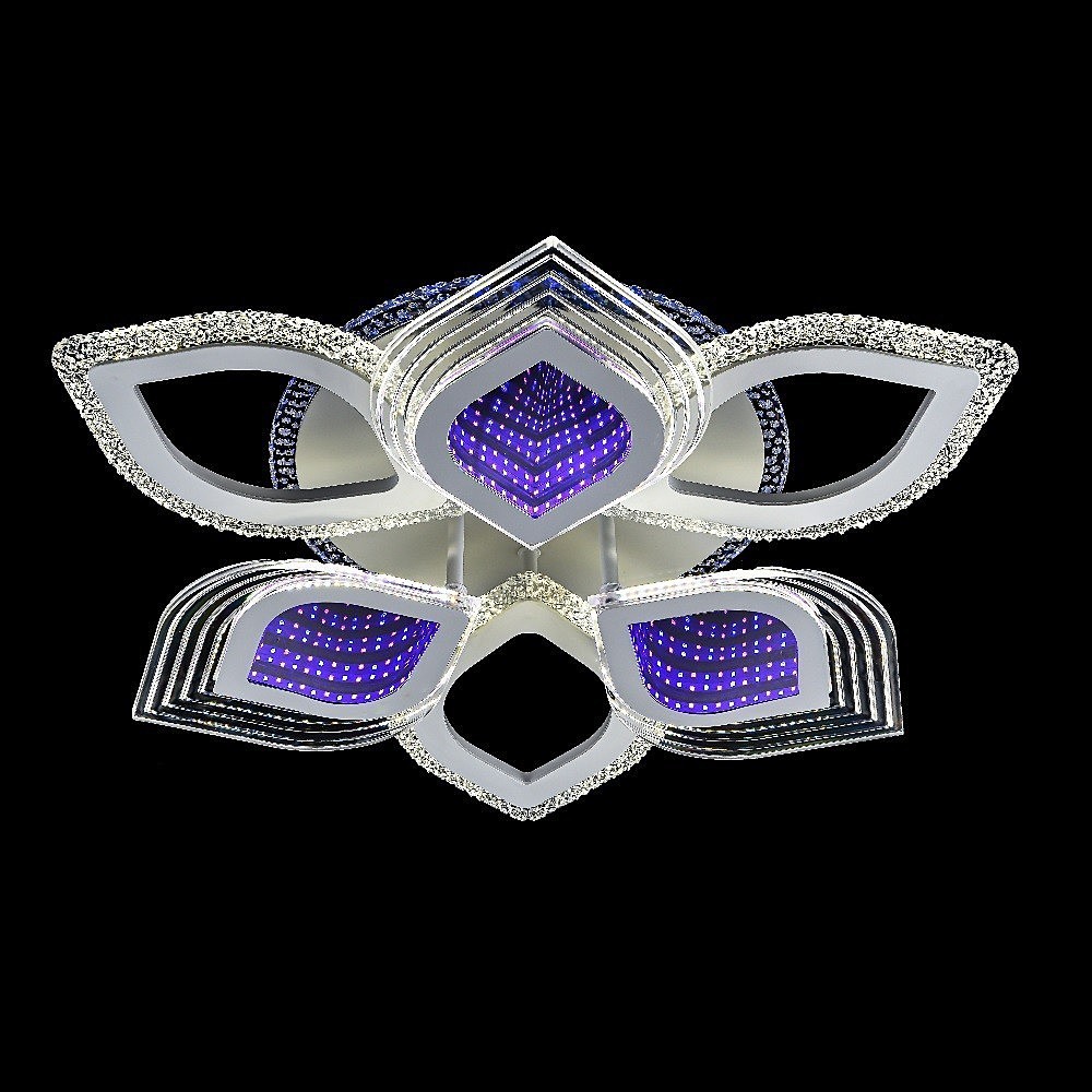 Потолочная люстра ЭкономСвет 51256 51256/6+1WT RBP+3D