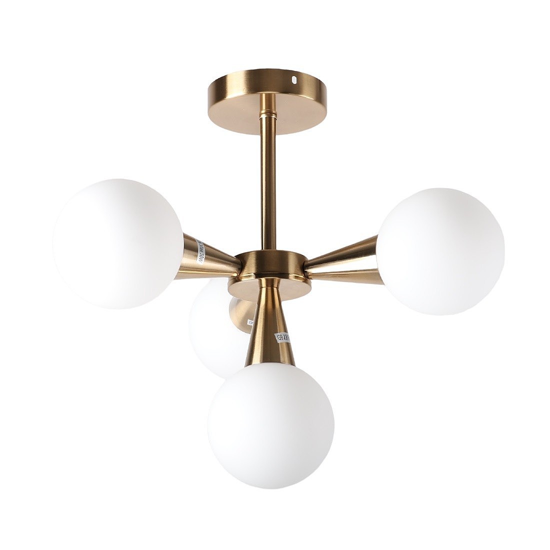 Потолочная люстра ЭкономСвет 51633 51633/4COP WT