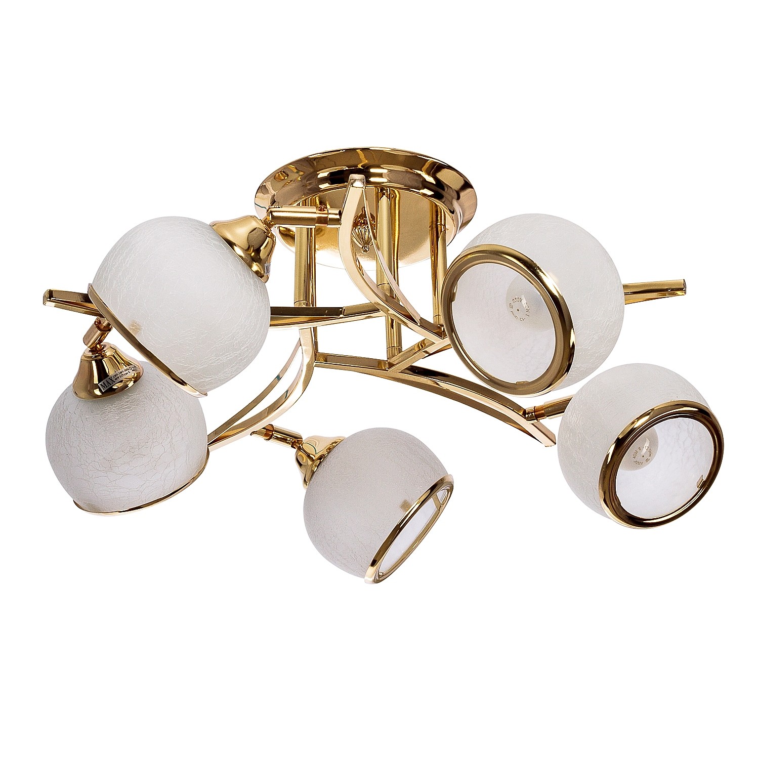 Потолочная люстра ЭкономСвет 53706 53706/5FG WT