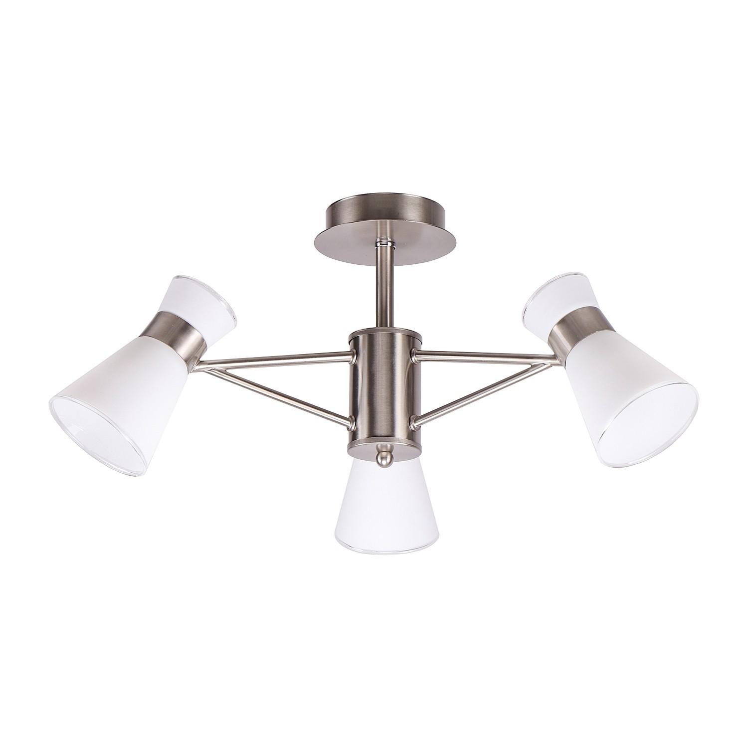 Потолочная люстра ЭкономСвет 60554 60554/3SN WT