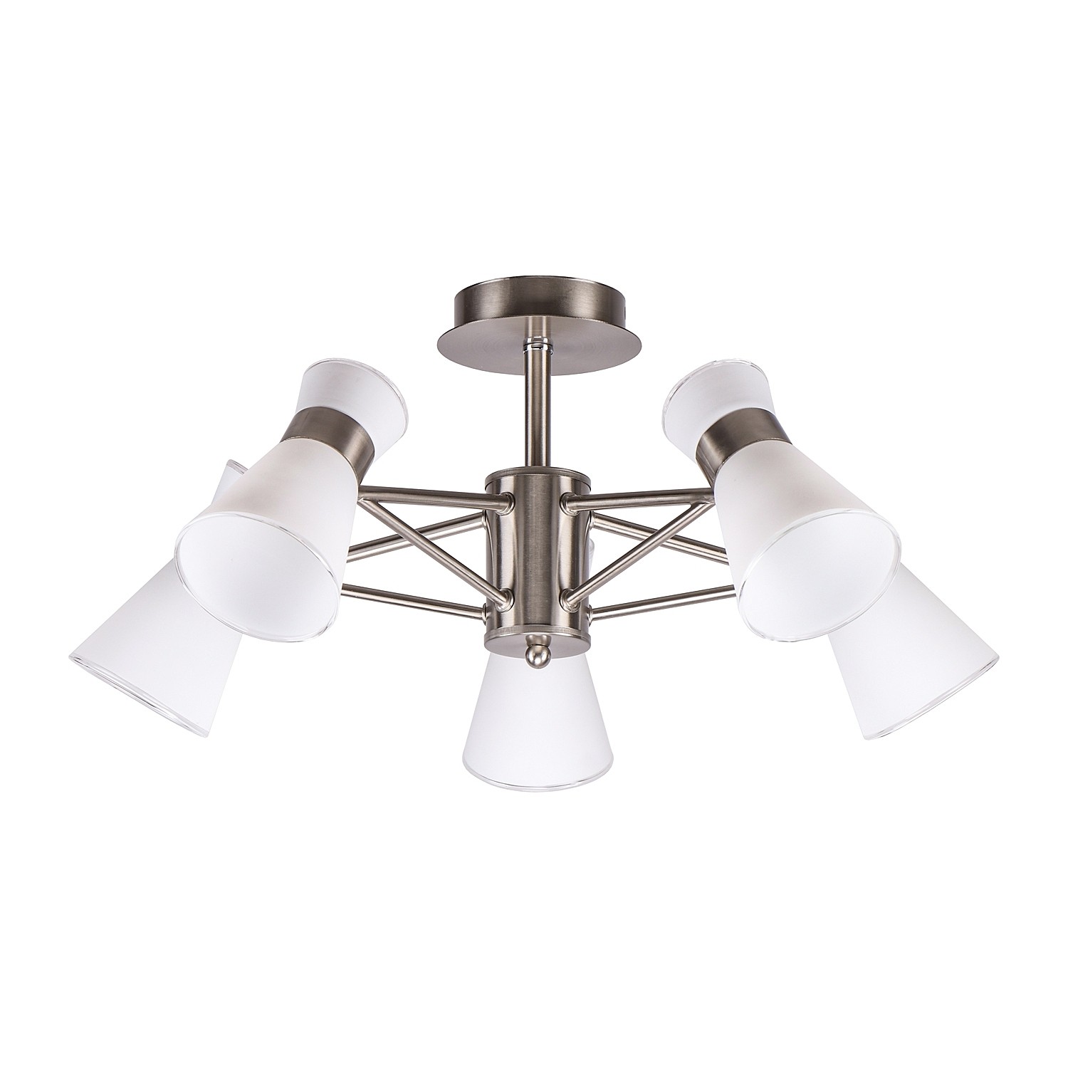 Потолочная люстра ЭкономСвет 60554 60554/5SN WT