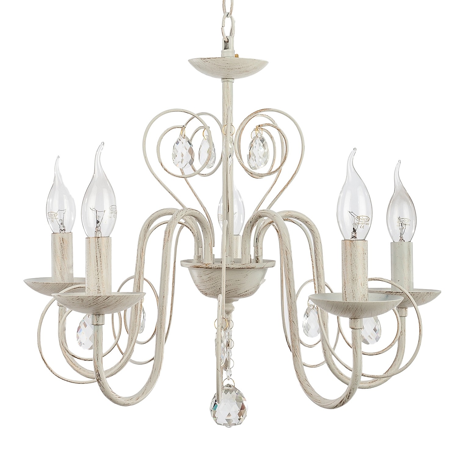 Подвесная люстра ЭкономСвет 6109 6109/5WT WT