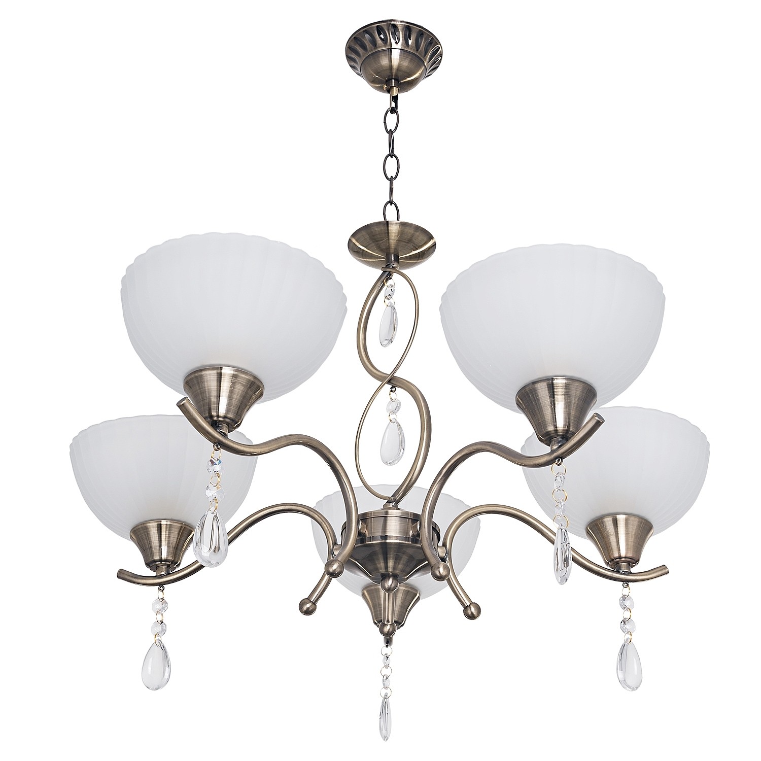 Подвесная люстра ЭкономСвет 6138 6138/5AB WT