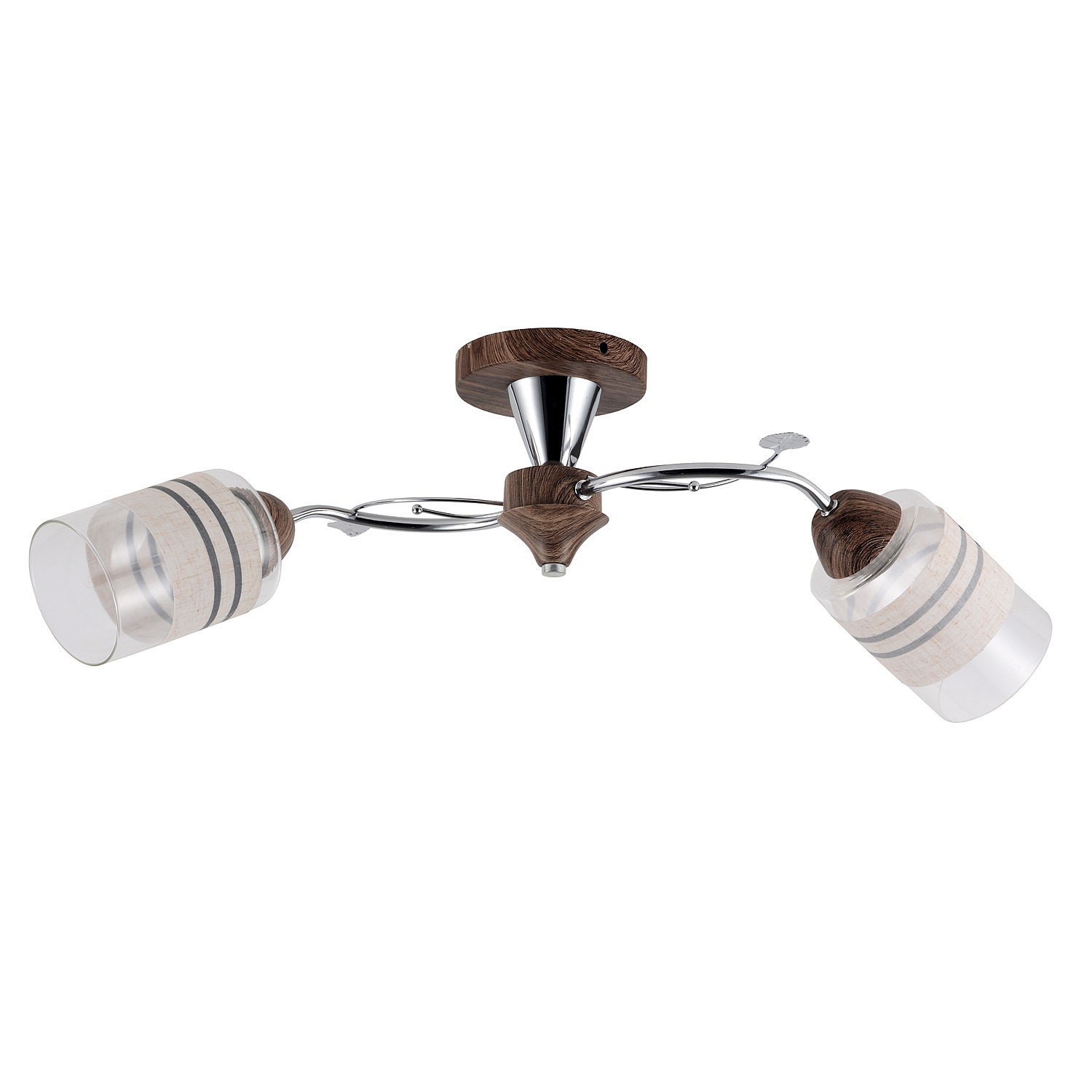 Потолочная люстра ЭкономСвет 66001 66001/2WD+CR WT