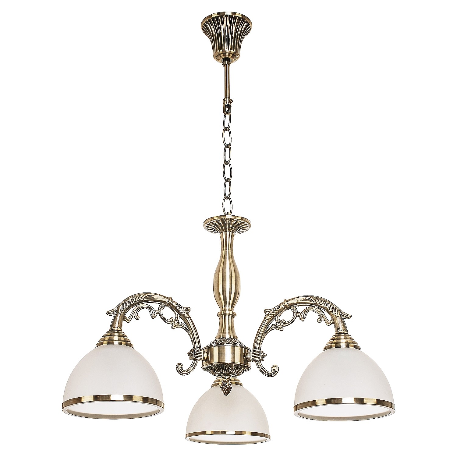 Подвесная люстра ЭкономСвет 72702 72702/3AB WT