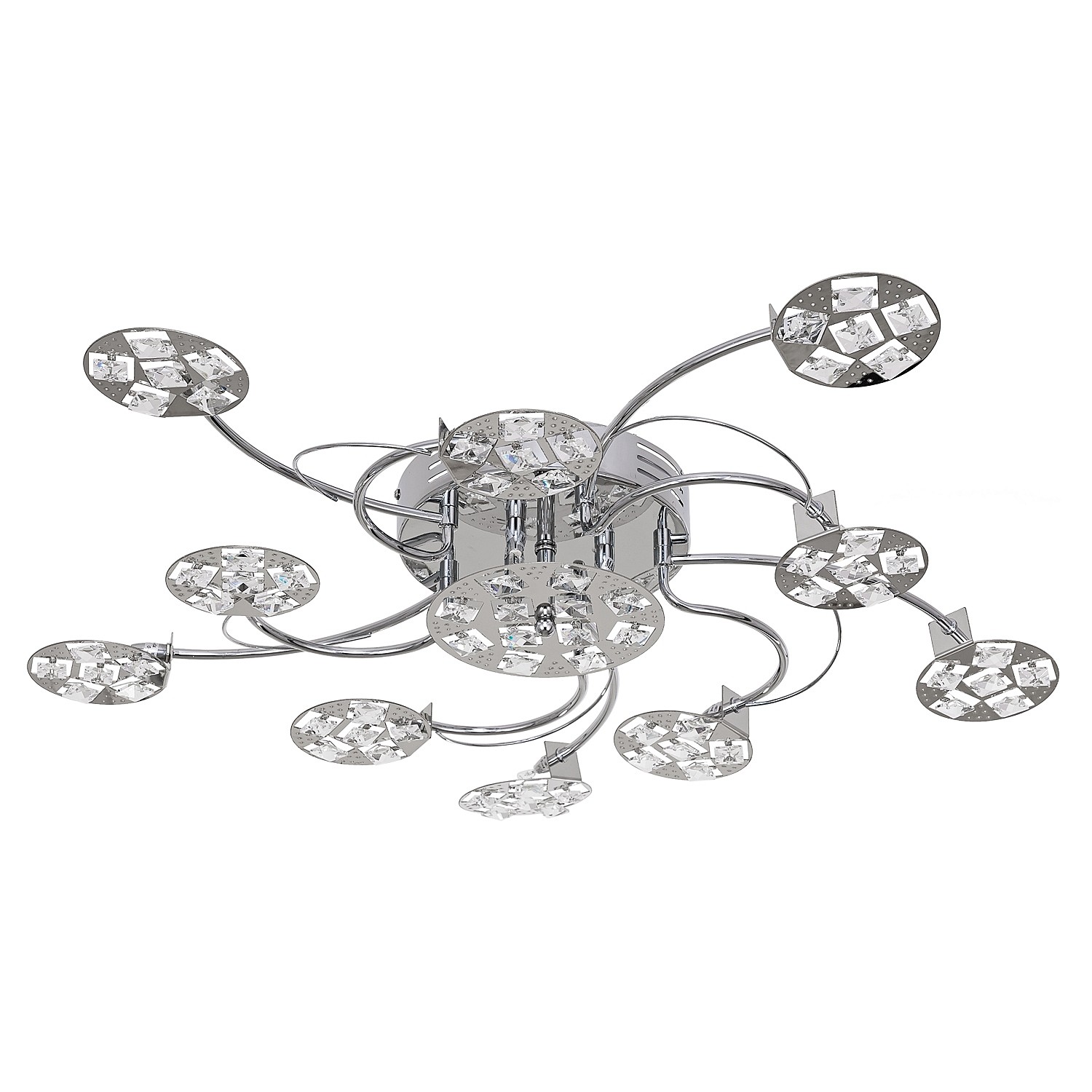 Потолочная люстра ЭкономСвет 8975 8975/13CR RC