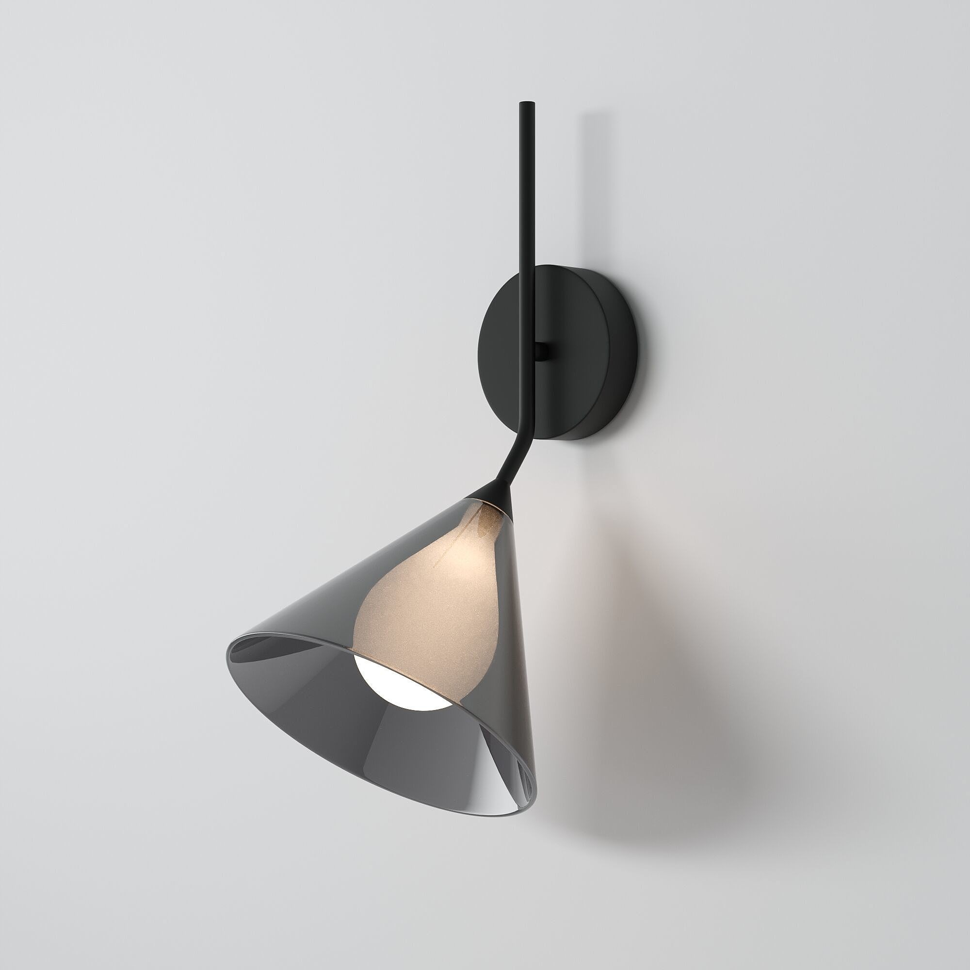 Настенное бра Eurosvet Enigma 70161/1 черный