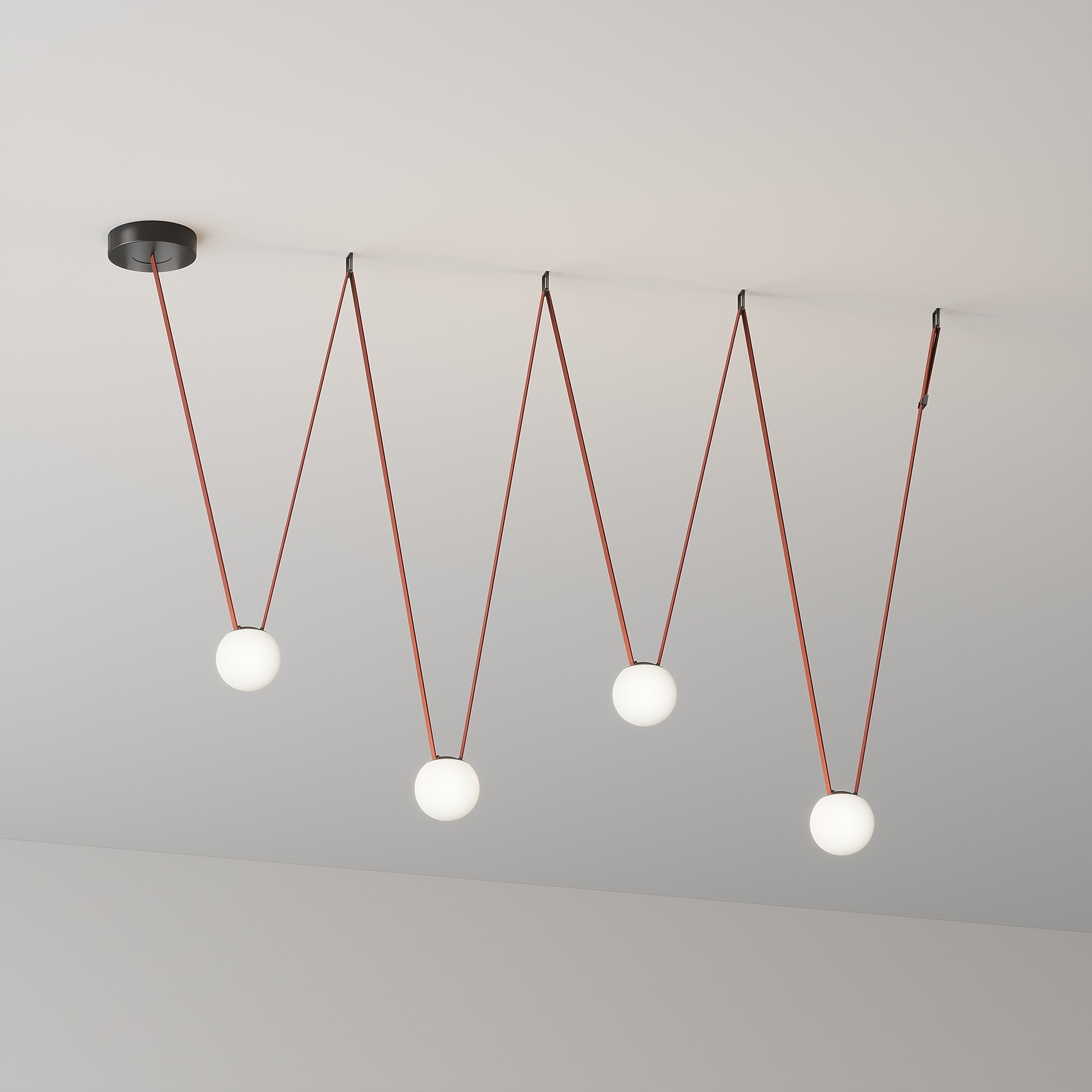 Комплект текстильной подвесной системы Parity Maytoni Готовые конструкции TFC-Par-H01-R