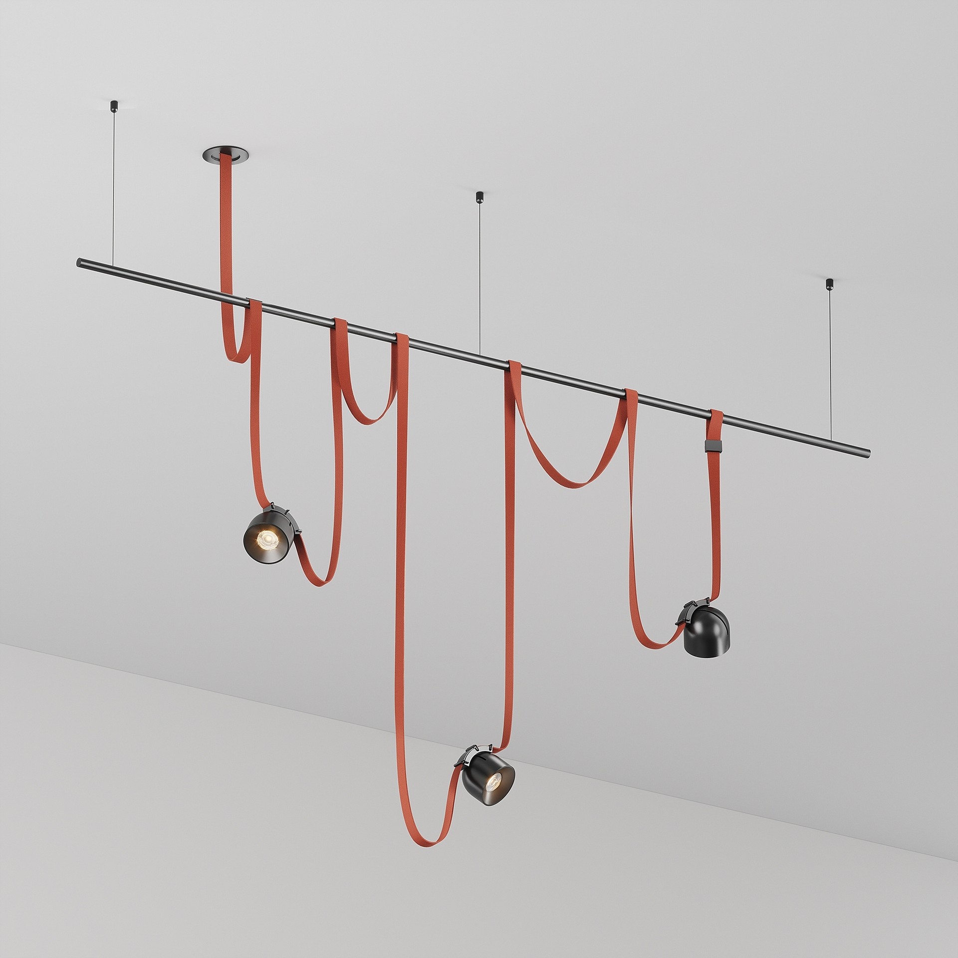 Комплект текстильной подвесной системы Parity Maytoni Готовые конструкции TFC-Par-H03-R