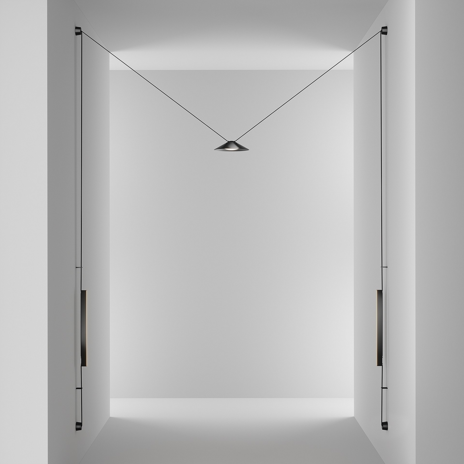 Комплект текстильной подвесной системы Parity Maytoni Готовые конструкции TFC-Par-H08-R