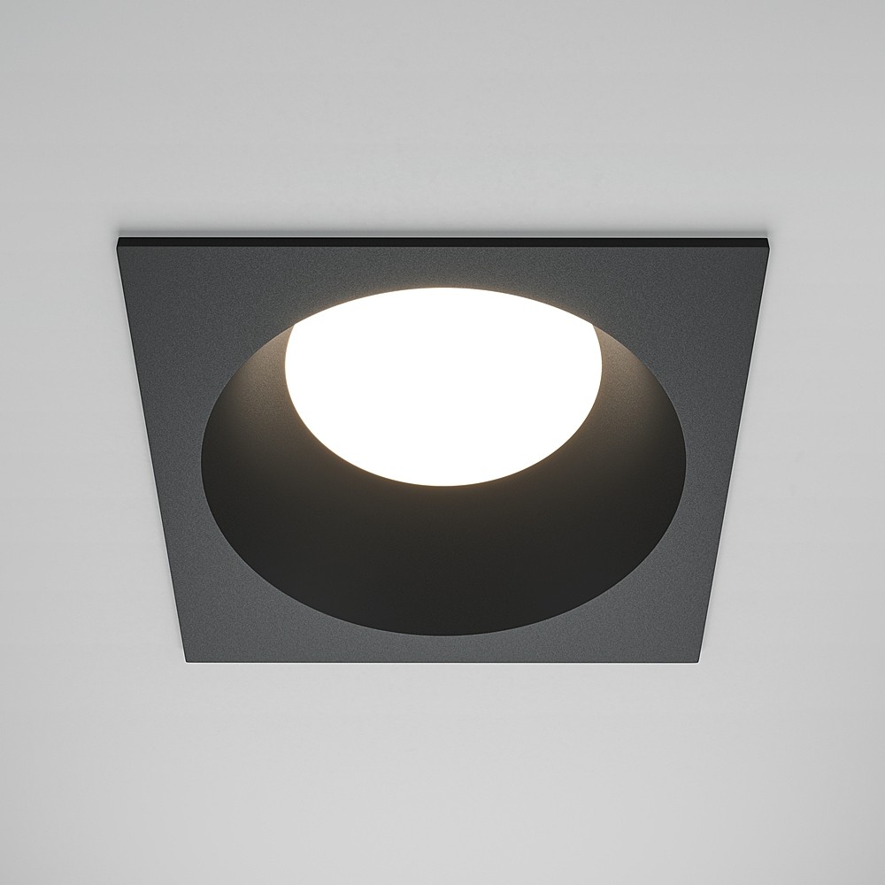 Встраиваемый светильник Maytoni Share DL126-GX53-SQ-B