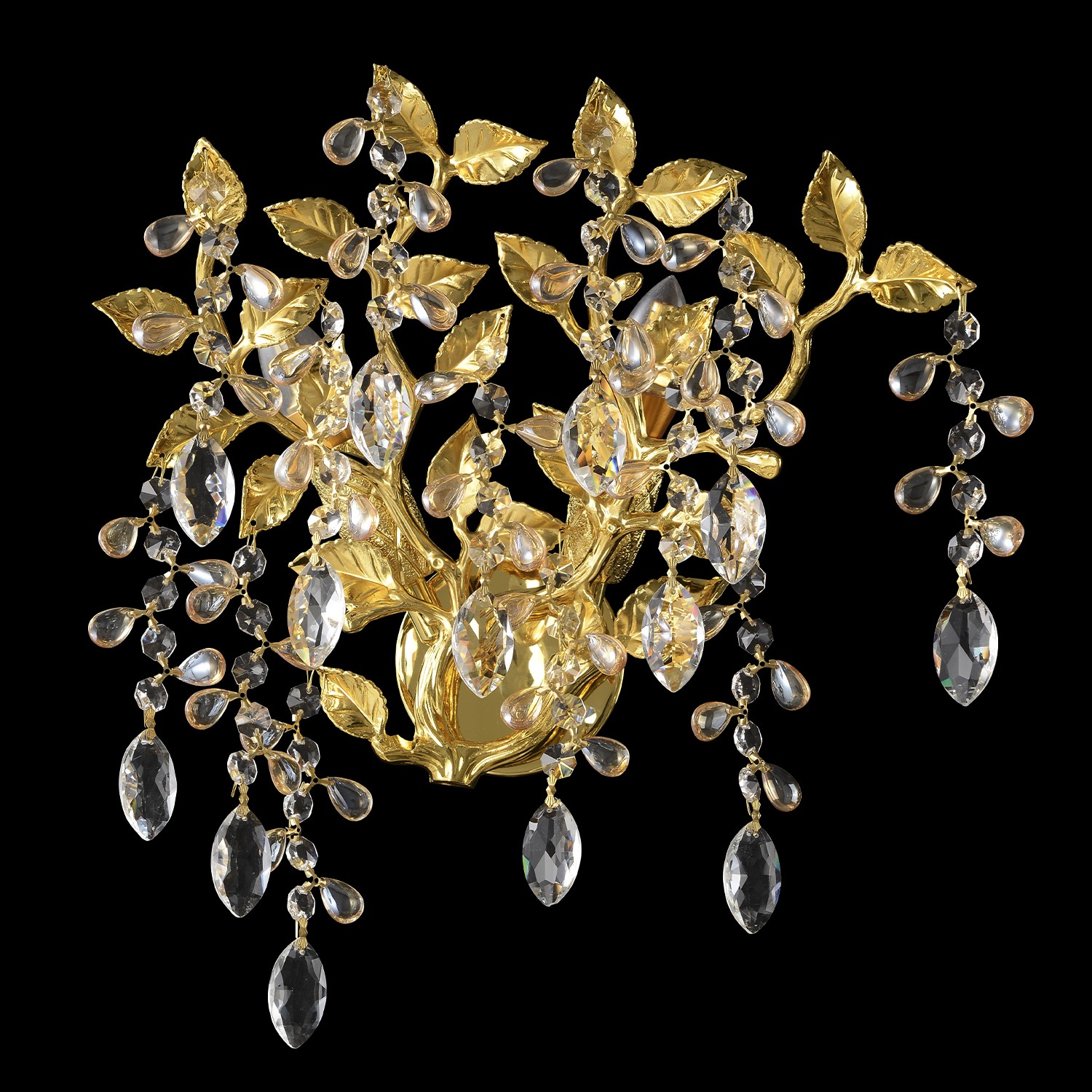 Настенное бра Crystal Lux Eden EDEN AP2 GOLD