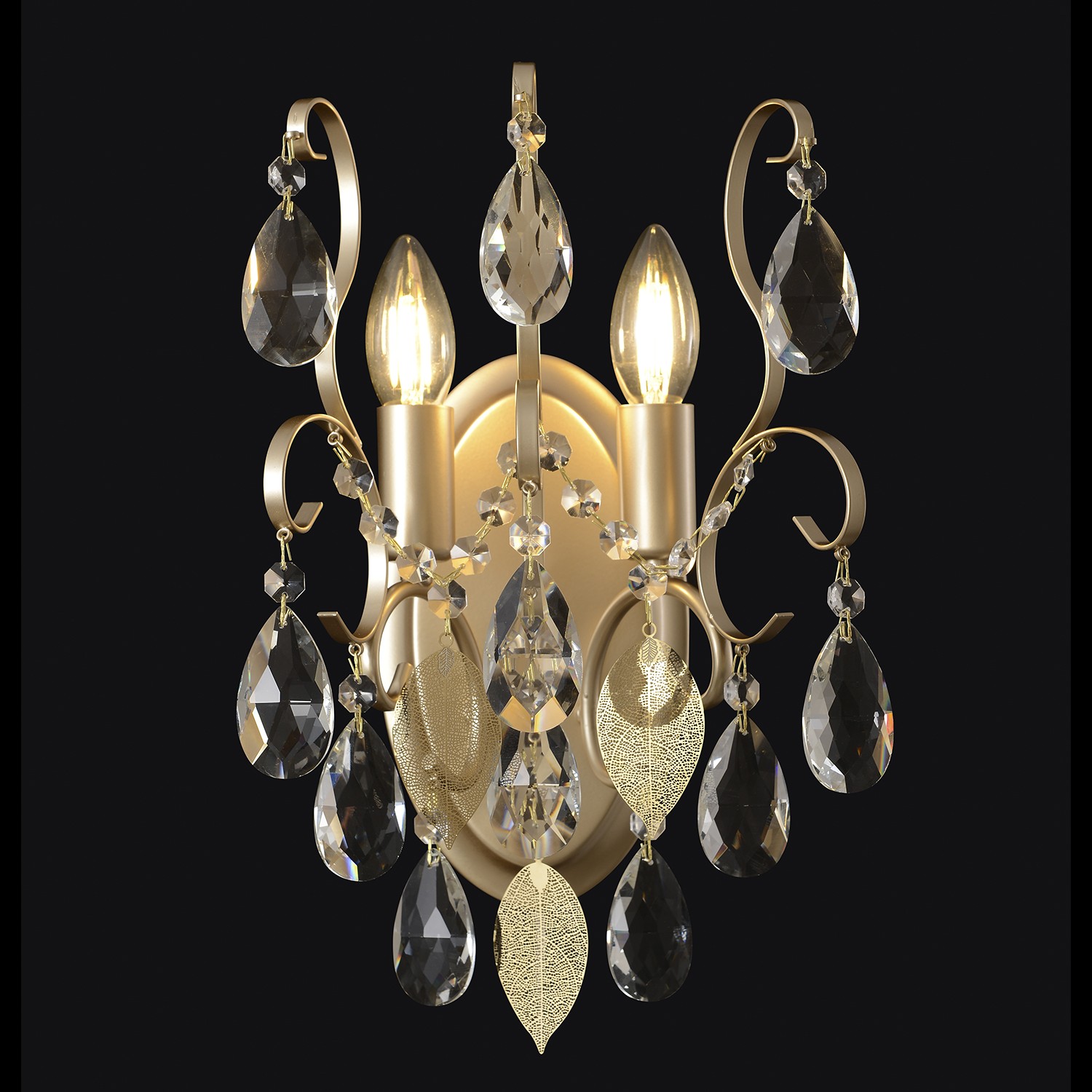 Настенное бра Crystal Lux Esmiralda ESMIRALDA AP2 GOLD