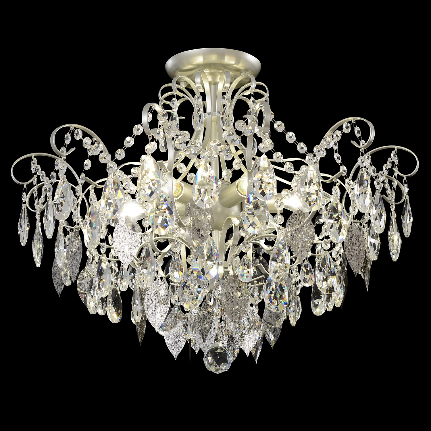 Потолочная люстра Crystal Lux Esmiralda ESMIRALDA PL6 SILVER