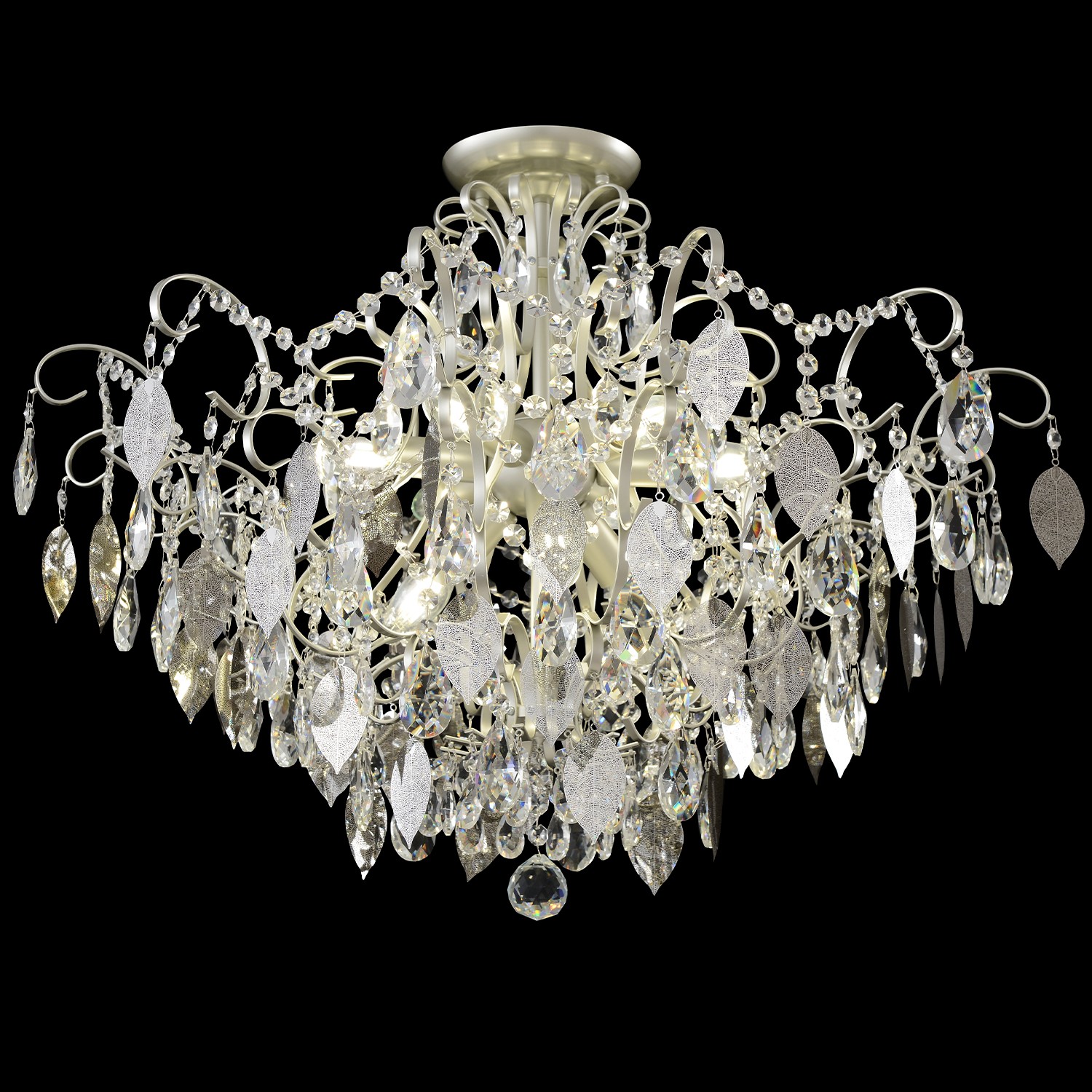 Потолочная люстра Crystal Lux Esmiralda ESMIRALDA PL9 SILVER
