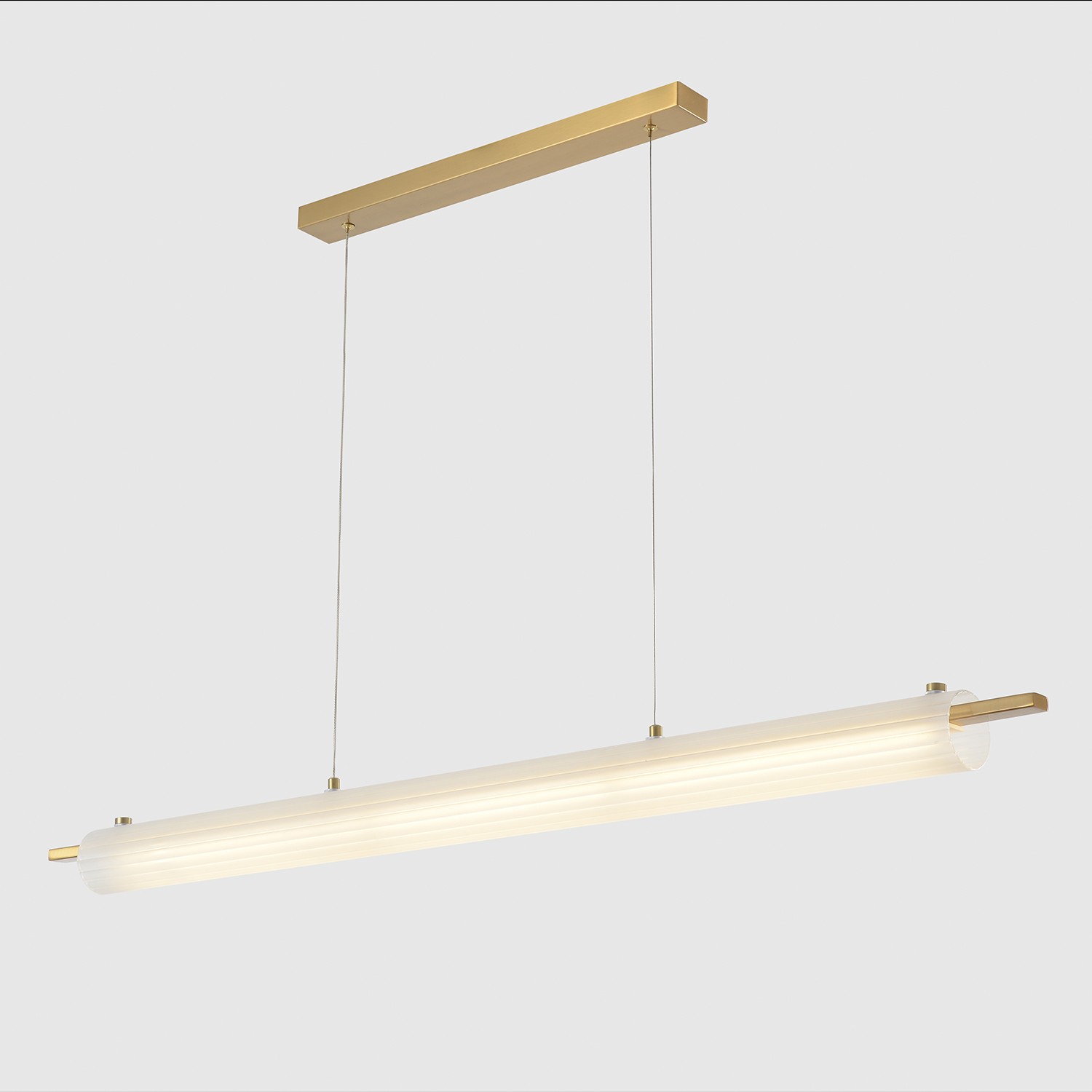 Светильник подвесной Crystal Lux Tunnel TUNNEL SP40 LED BRASS