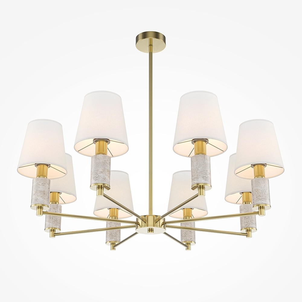 Люстра на штанге Maytoni Lira MOD483PL-08BS