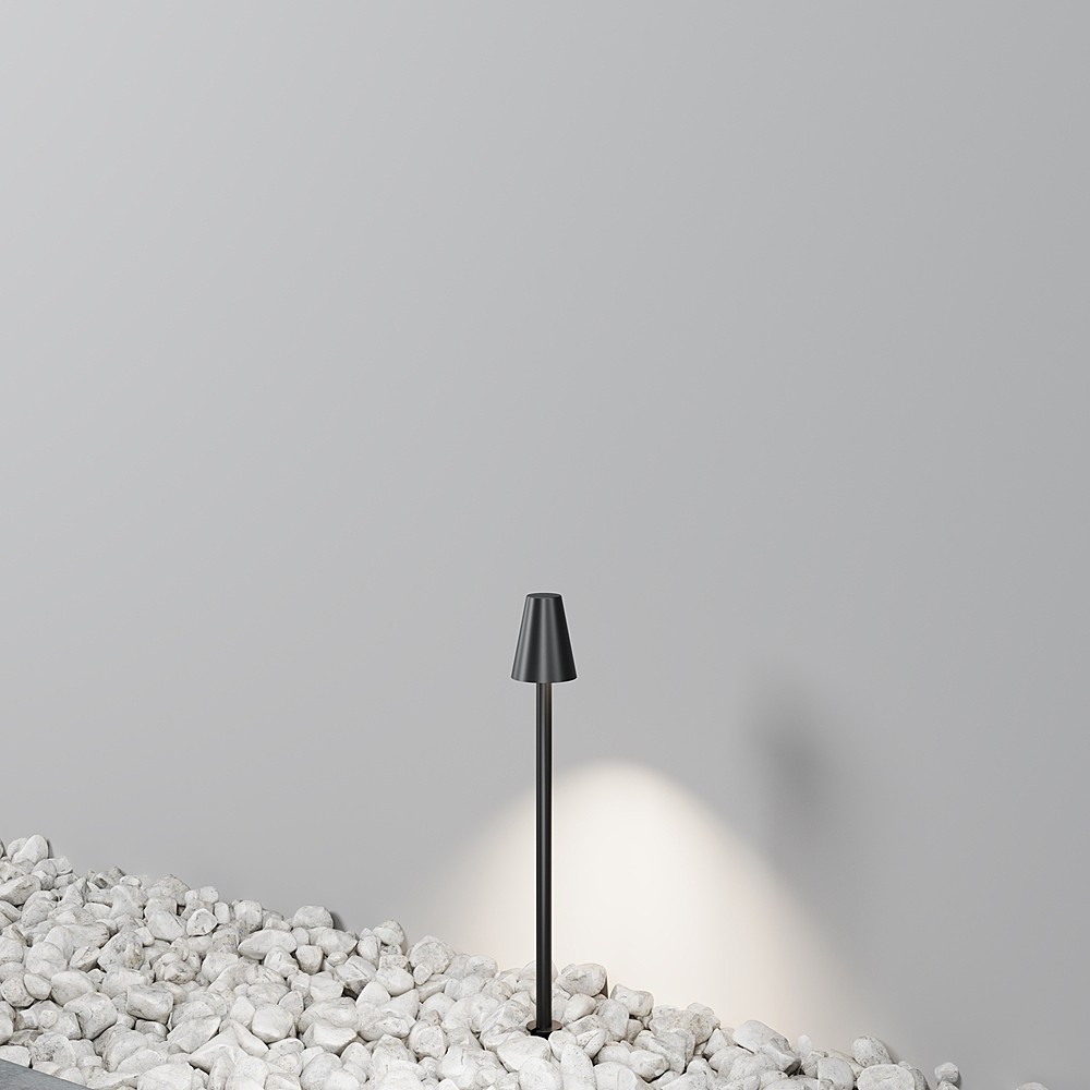 Уличный наземный светильник Maytoni Cane O504FL-L1B3K