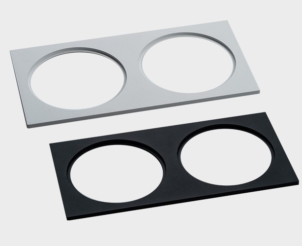 Рамка для светильников M01-1009, M01-1010 Italline M01-1020 black