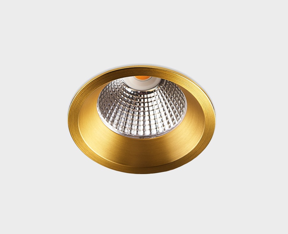 Встраиваемый светильник Italline IT08 IT08-8035 gold 3000K