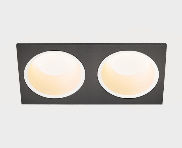 Italline IT08-8013 white 3000K 2 шт + IT08-8015 black 3000K 2 шт + it08-8015 black