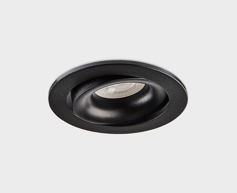 Встраиваемый светильник Italline DE DE-200 black