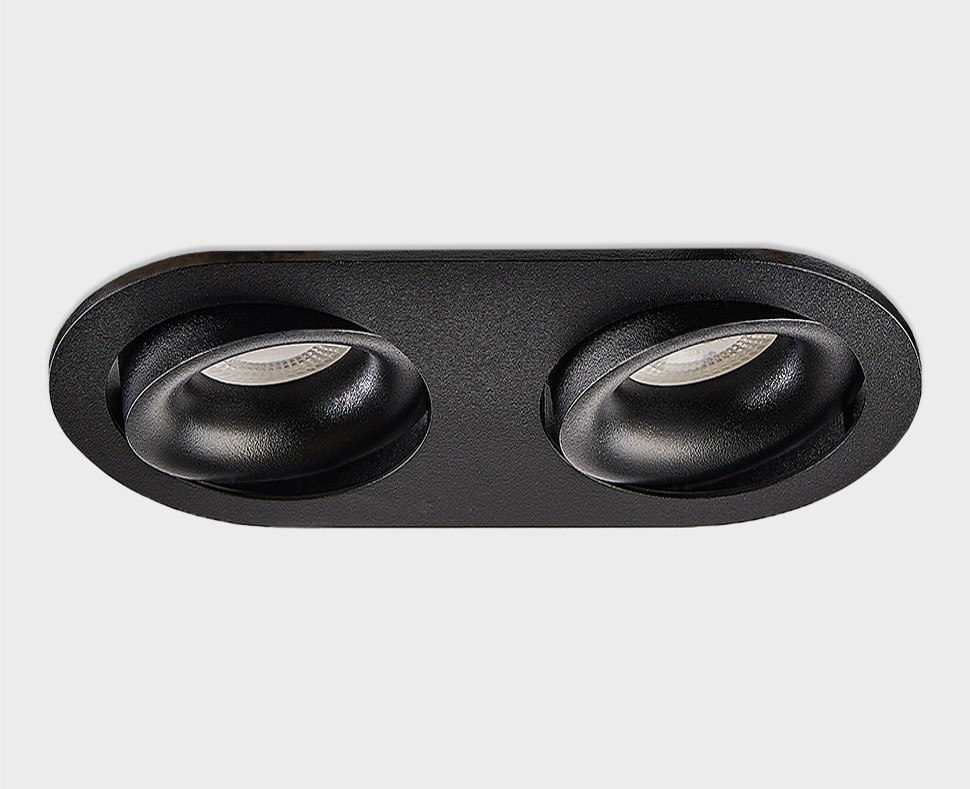 Встраиваемый светильник Italline DE DE-2002 black