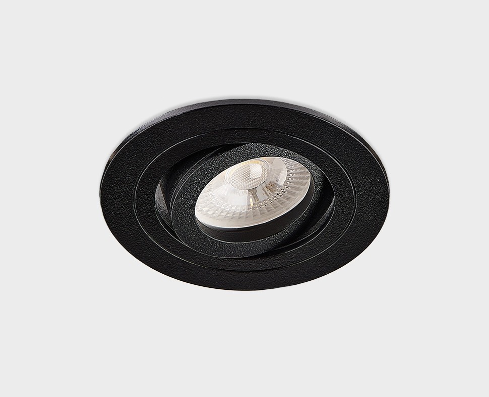 Встраиваемый светильник Italline SAC02 SAC021D-4 black/black