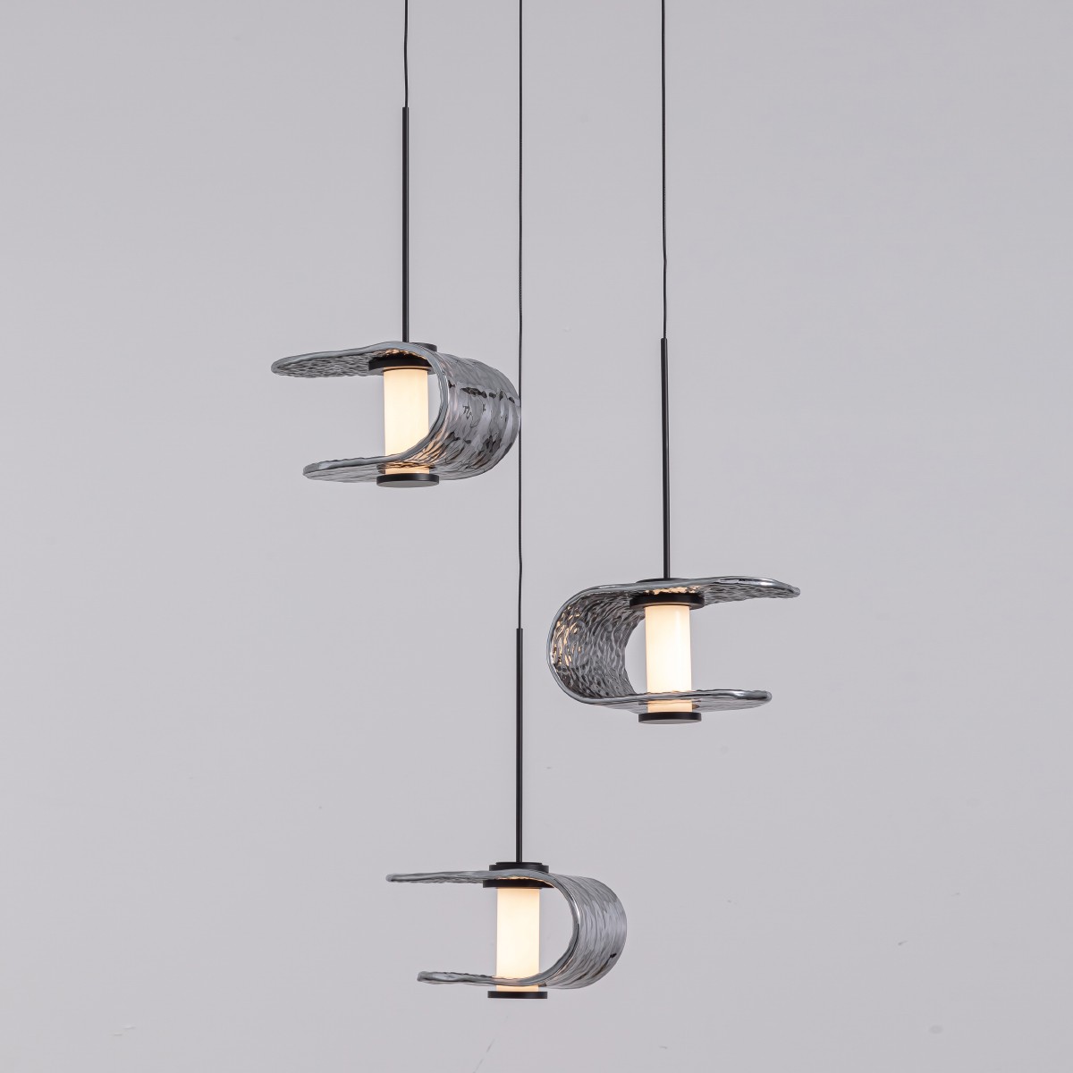 Светильник подвесной Delight Collection MD24020901 MD24020901-3A black/smoky