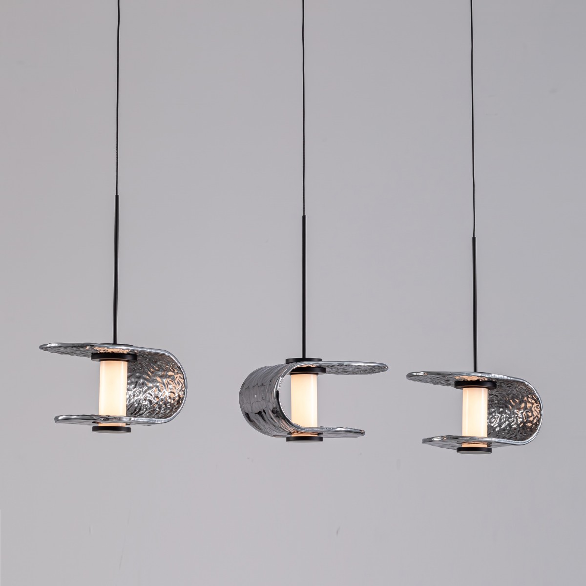 Светильник подвесной Delight Collection MD24020901 MD24020901-3B black/smoky