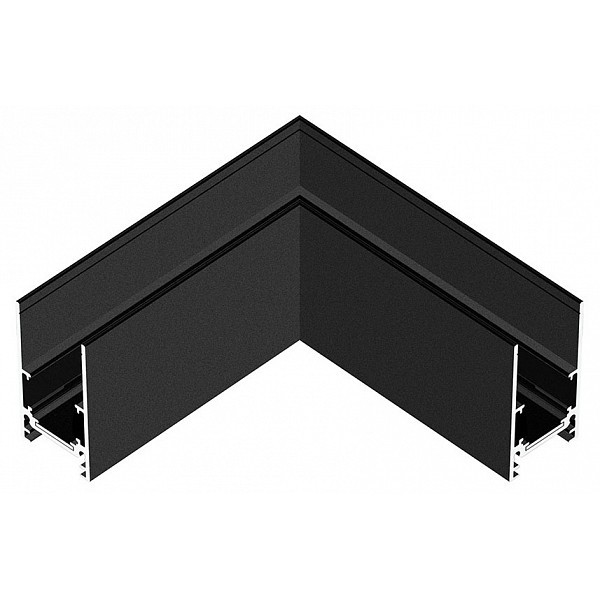 Коннектор угловой для накладного шинопровода Hesby Lighting ElDeko HSBL_0053