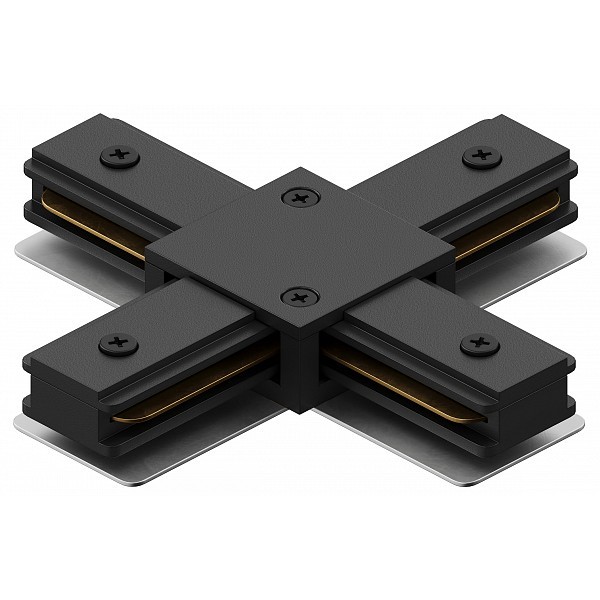 Коннектор X-образный для накладного шинопровода Hesby Lighting Skylite HSBL_0007