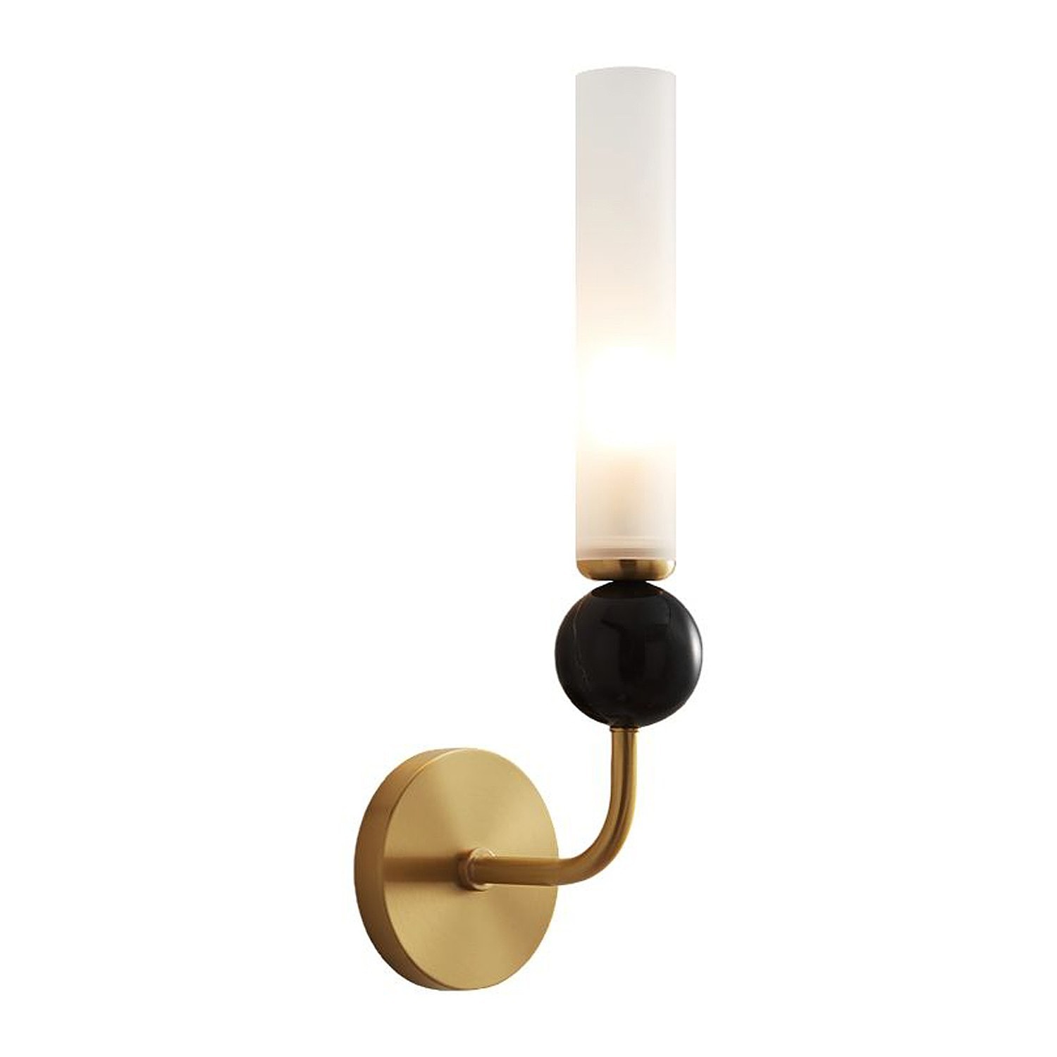 Настенное бра Gerhort G31357 G31357/1wBRS BK WT