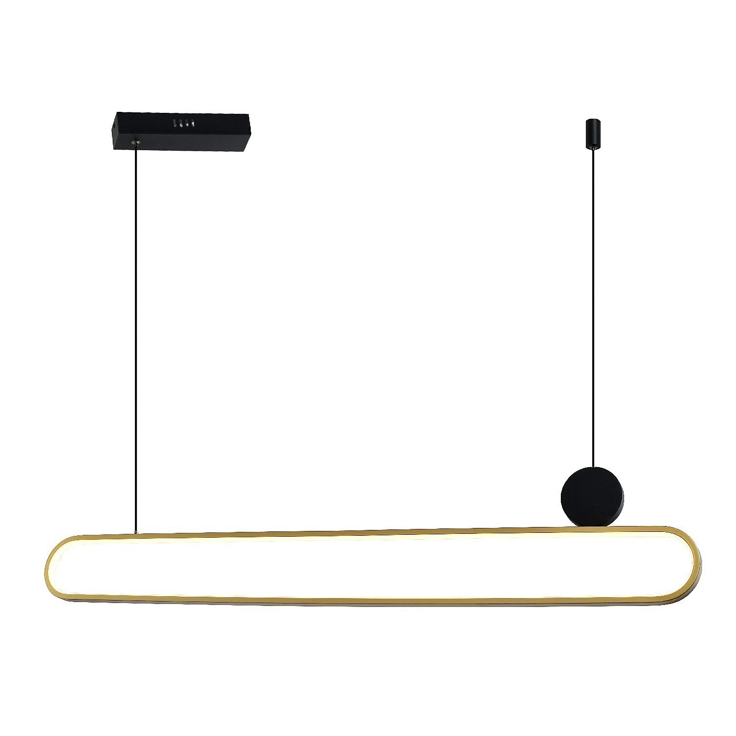 Светильник подвесной Gerhort G51212 G51212/1BK+GD