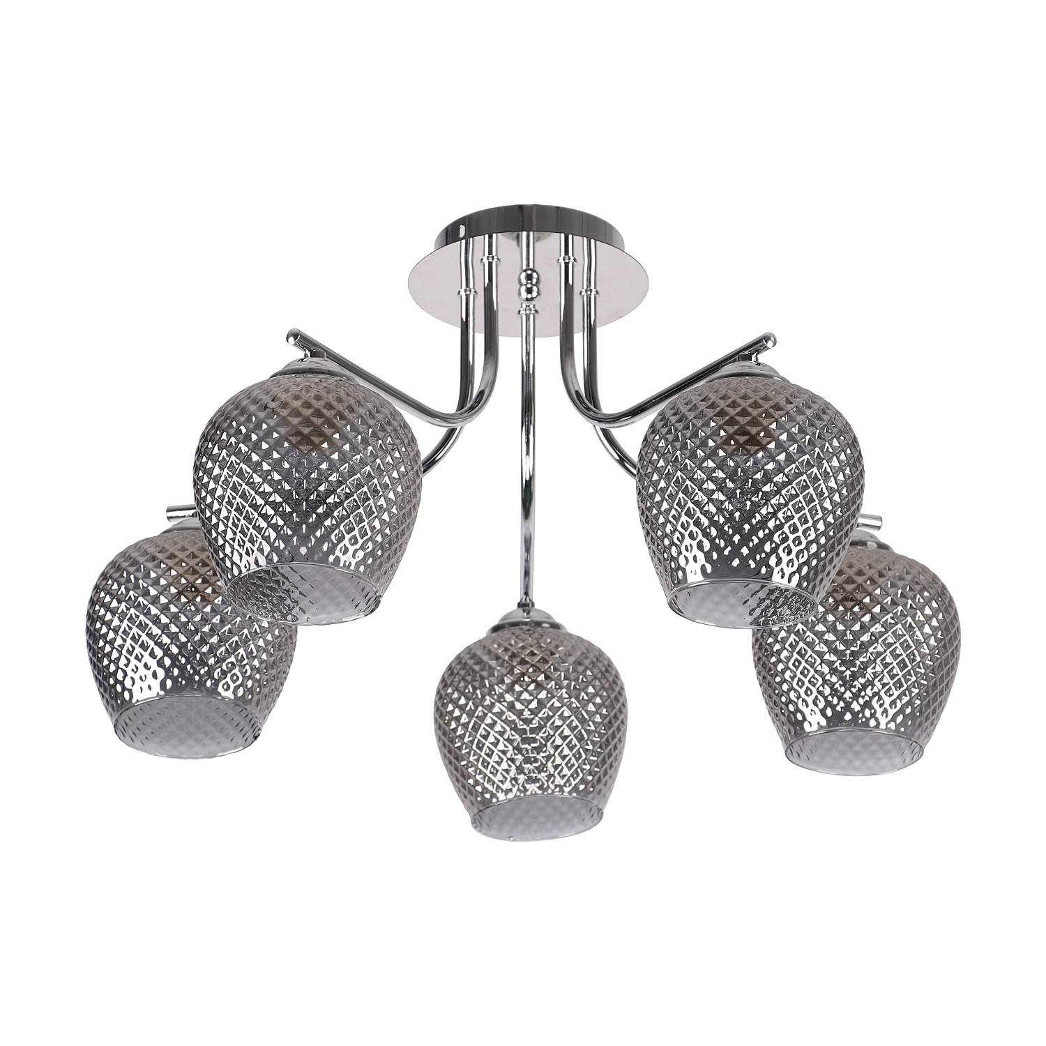 Потолочная люстра ЭкономСвет 10112 10112/5CR SM