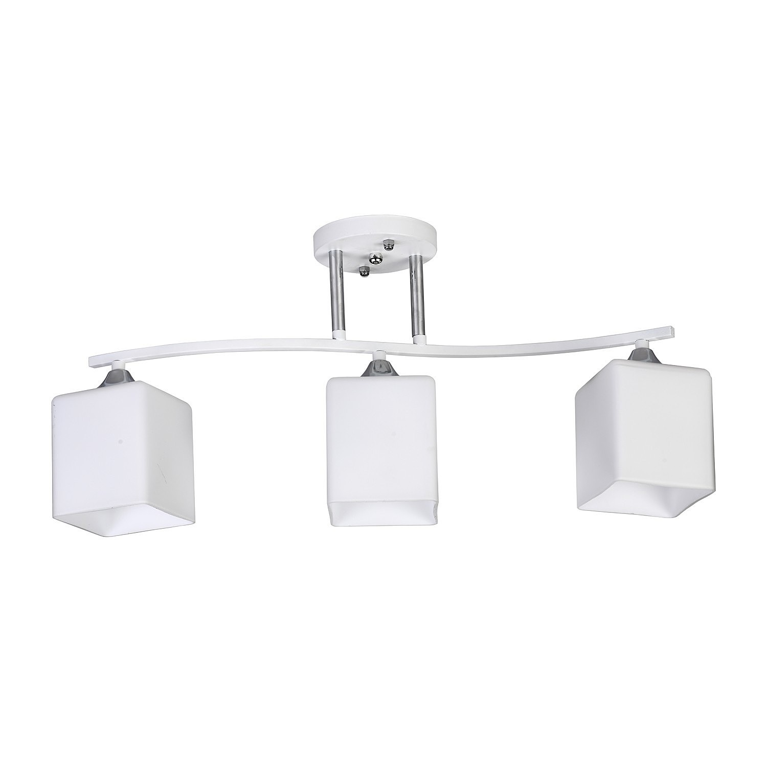 Потолочная люстра ЭкономСвет 12093 12093/3WT+CR WT