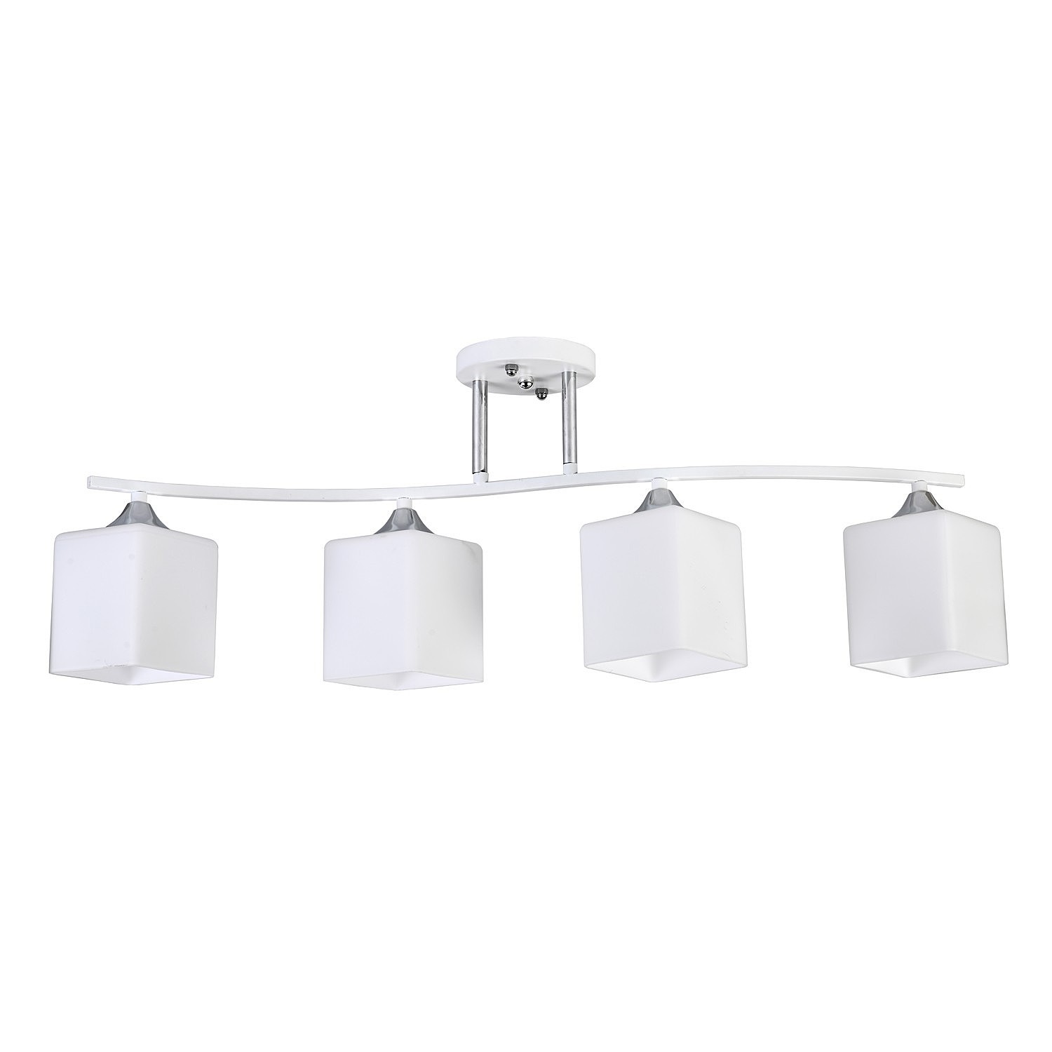 Потолочная люстра ЭкономСвет 12093 12093/4WT+CR WT