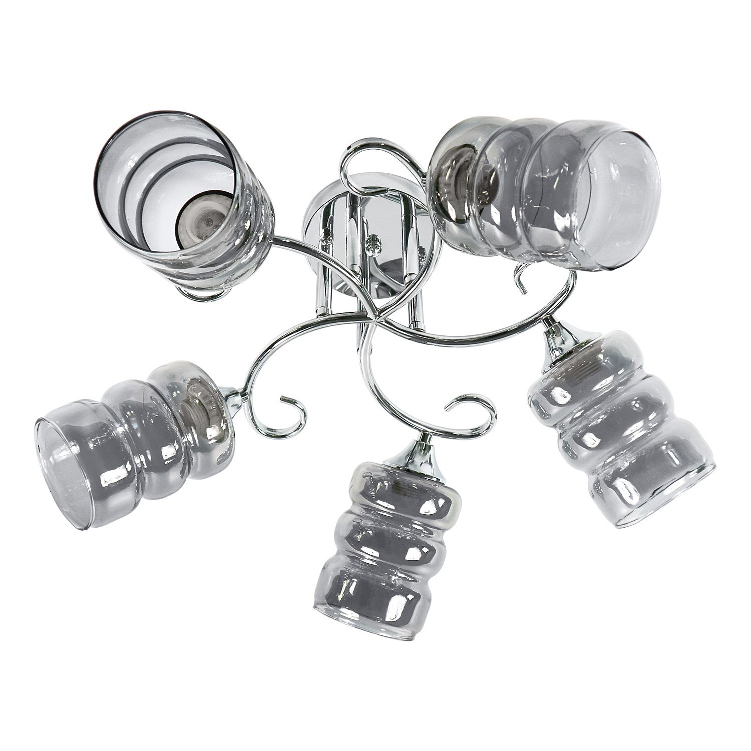 Потолочная люстра ЭкономСвет 12101 12101/5CR SM