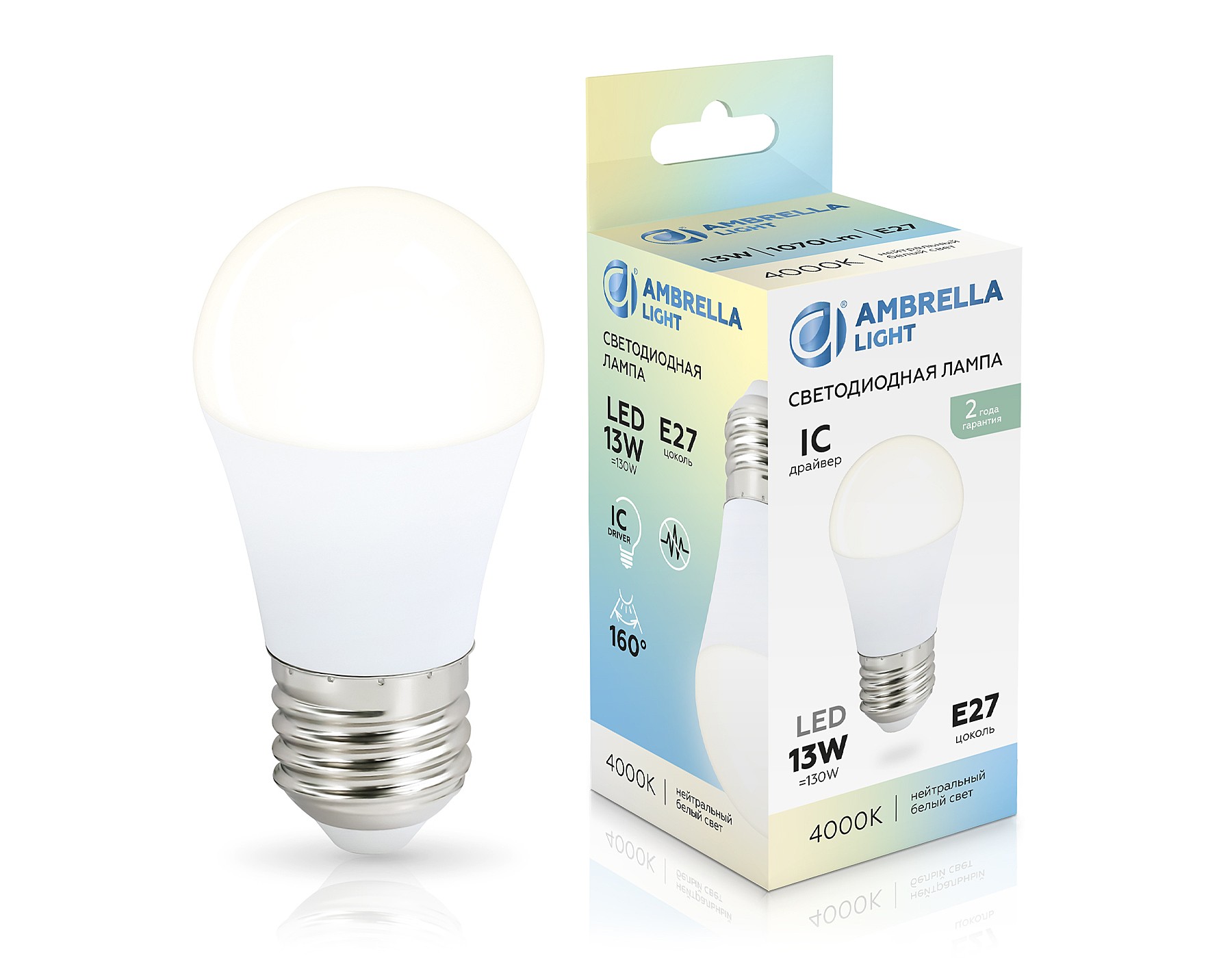 Светодиодная лампа Ambrella Bulbing 451304