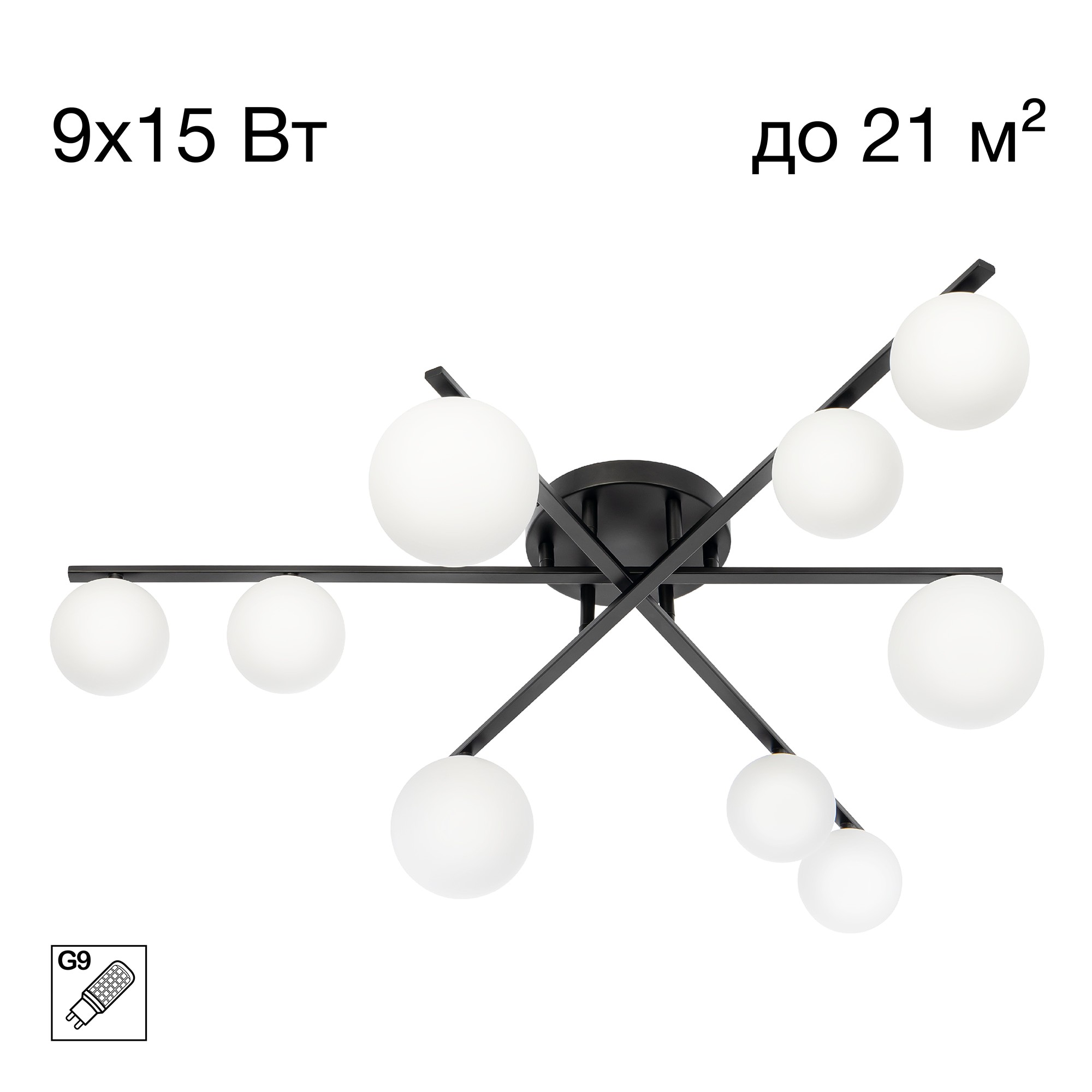 Потолочная люстра Citilux Glob CL209291