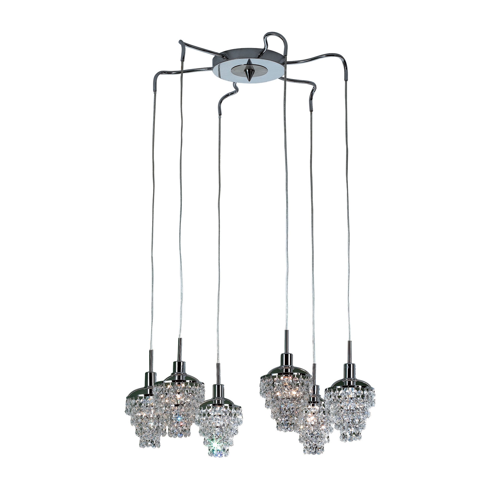 Подвесная люстра Citilux Контур CL322161